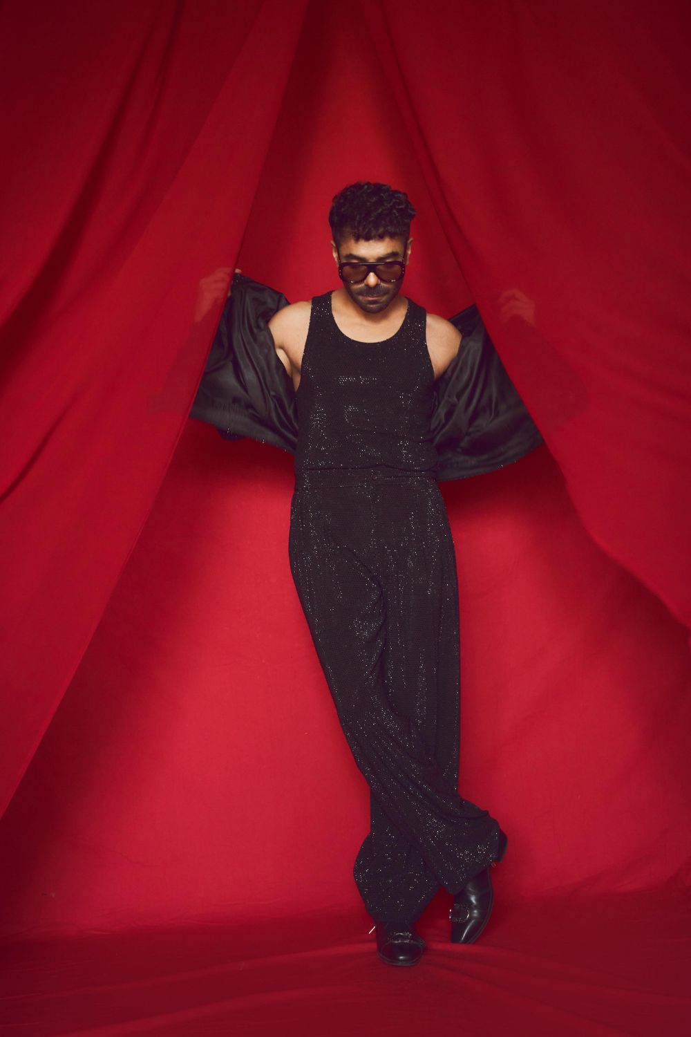 Aparshakti Khurana in Viper Bomber Set