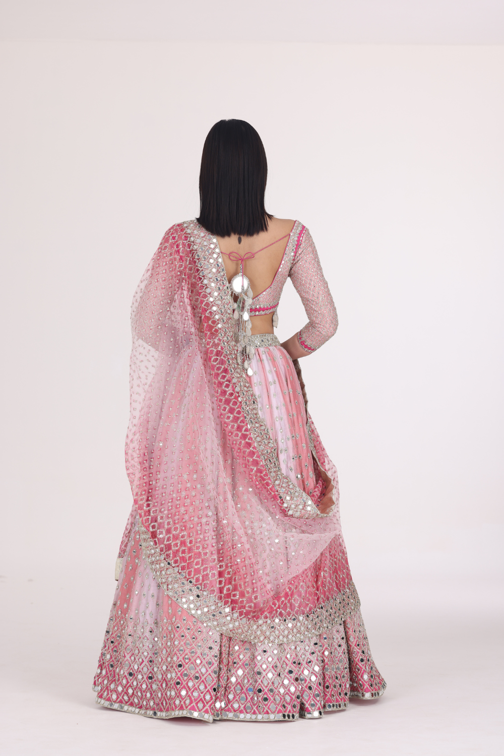 Pink Hues Printed Lehenga
