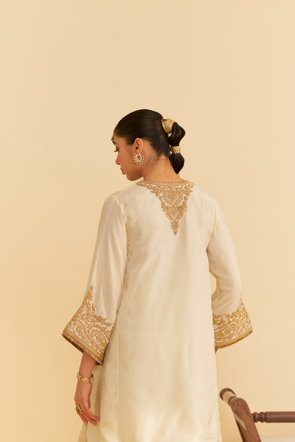 MARWA - SHORT CHAUGA WITH SALWAR AND DUPATTA