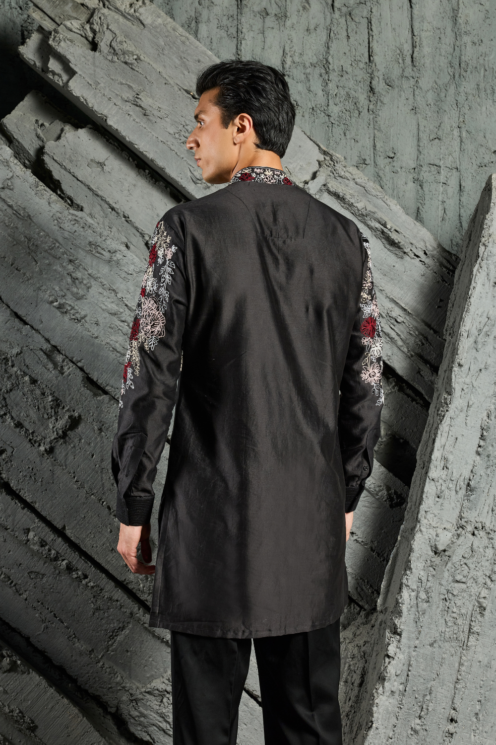 Night Bloom Kurta Set