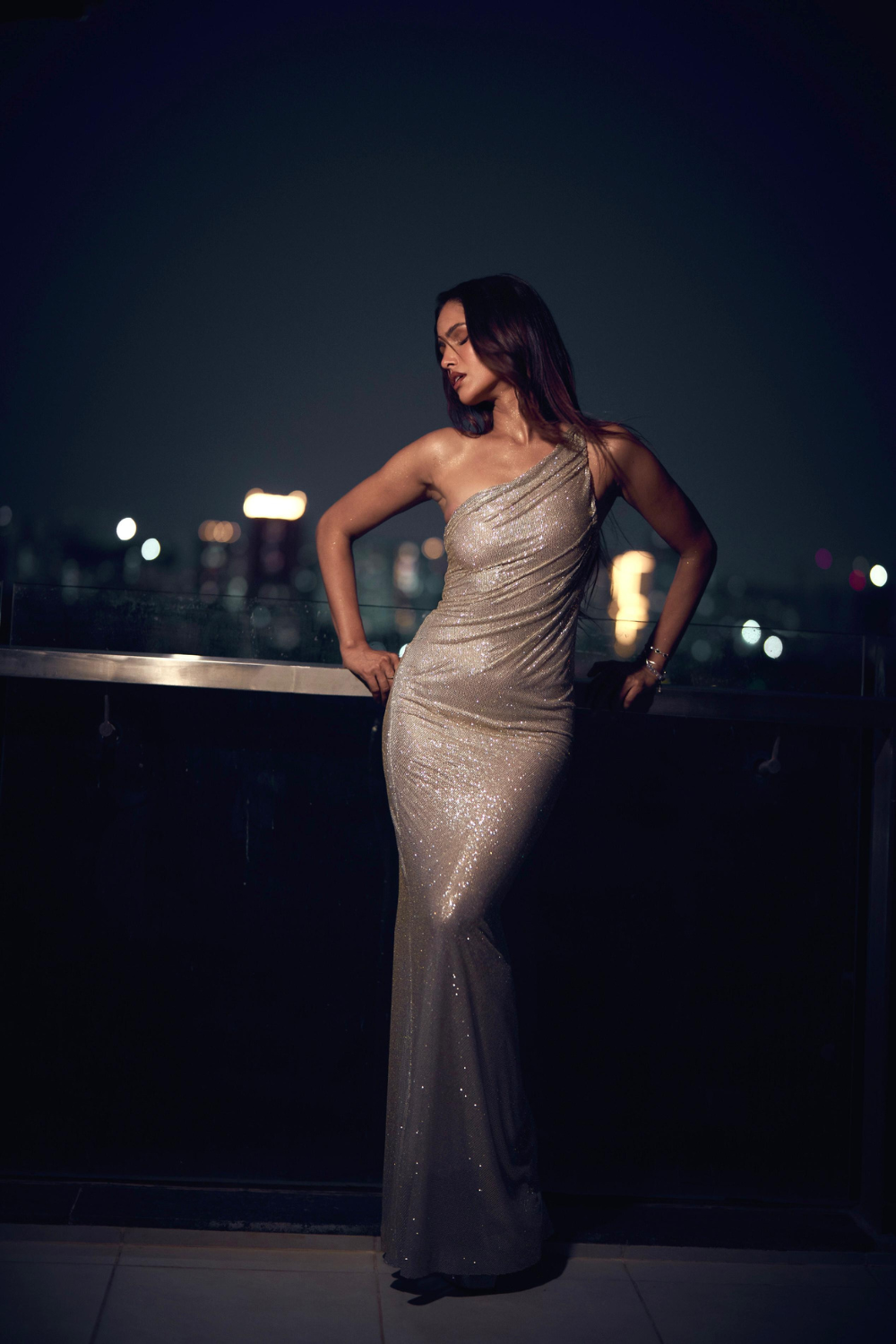 Vartika Singh in Elysia Gown