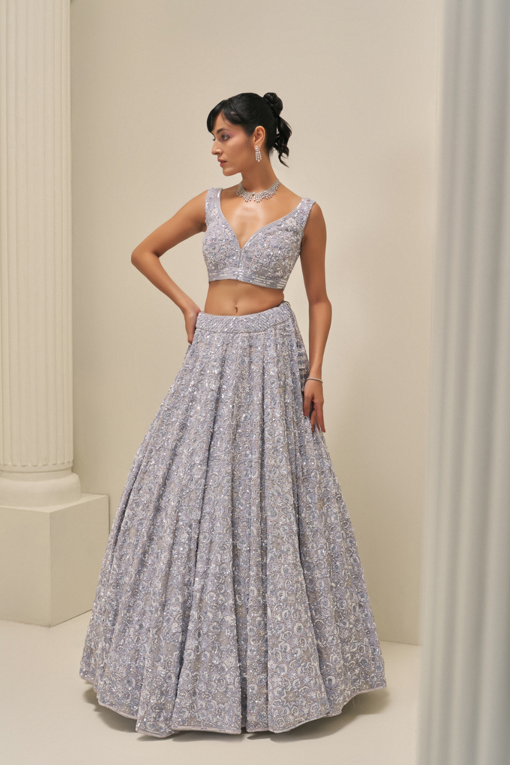Iris Glint Lehenga Set