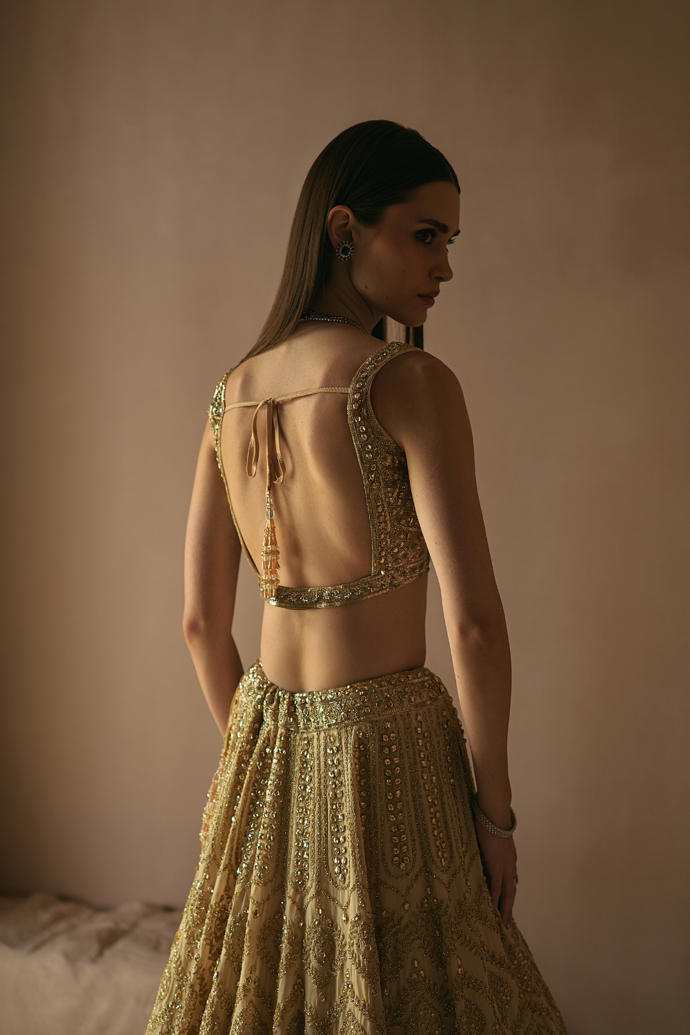 Champage Mirage Lehenga Set