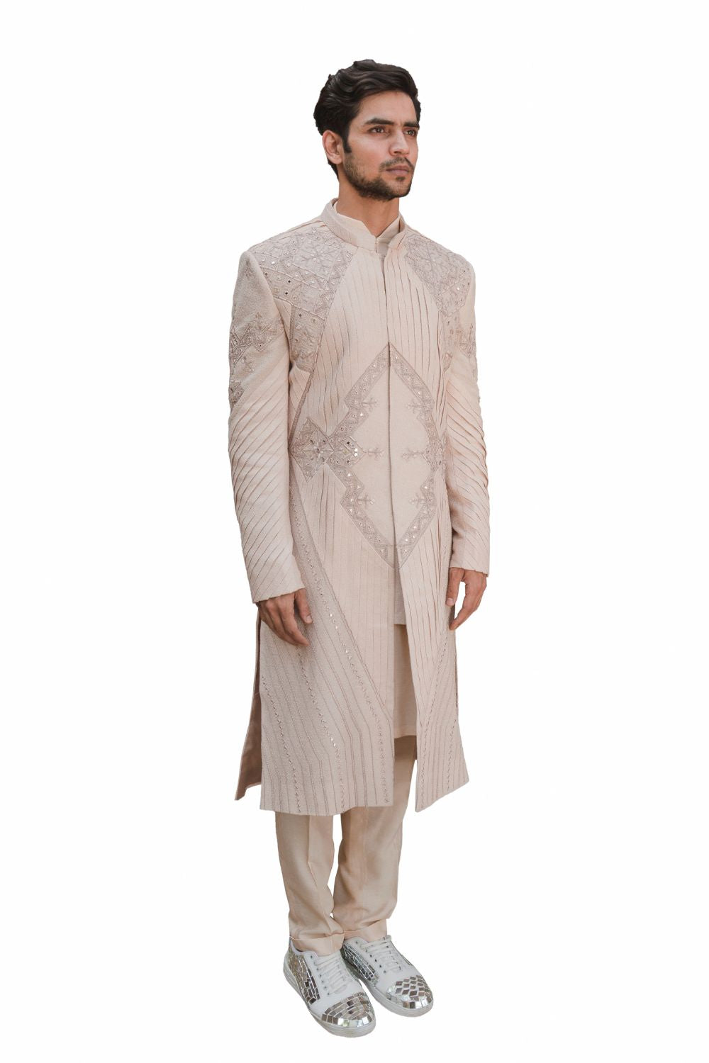 REFLEX SHERWANI LIGHT RUST