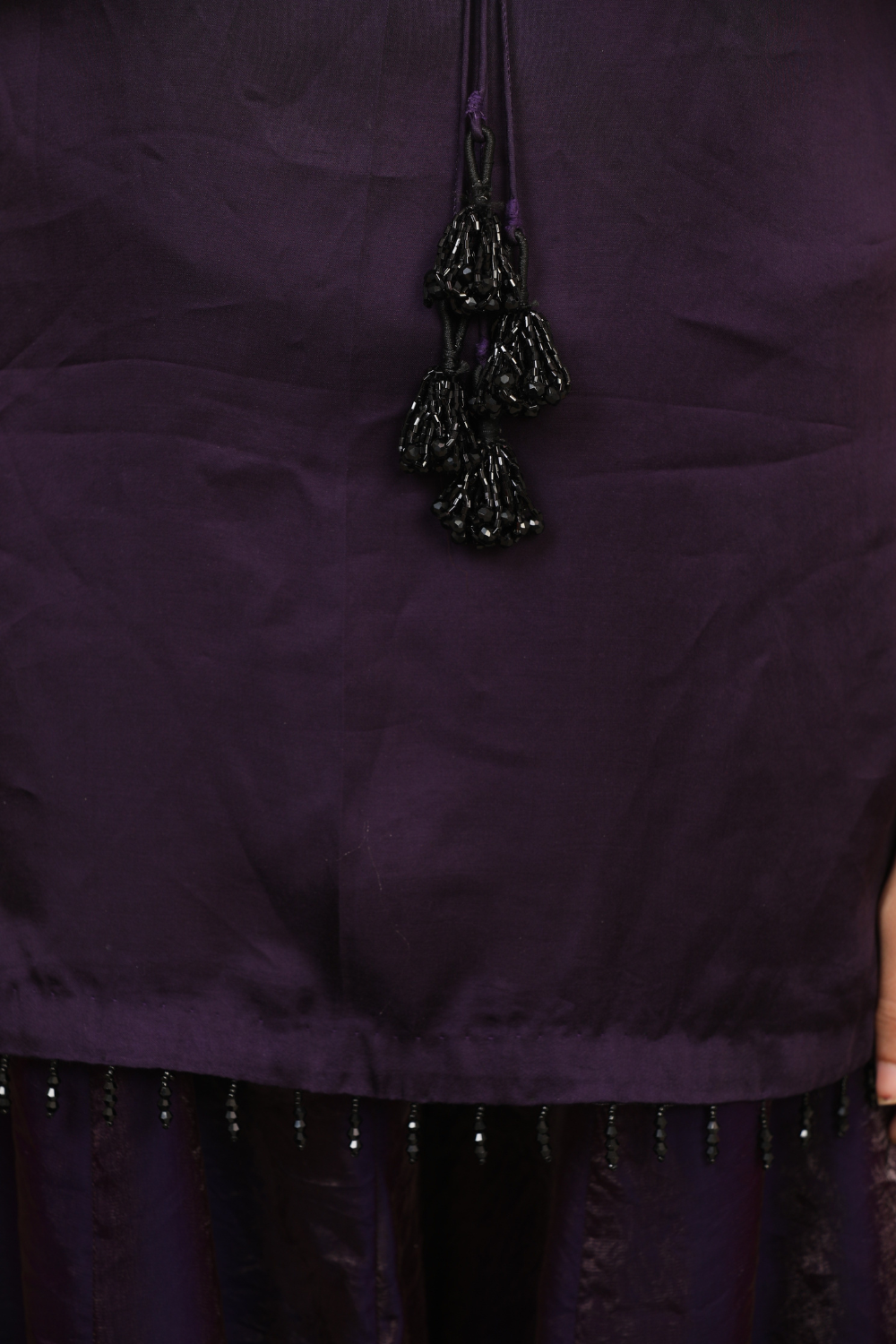Jasmine Purplish Sharara Set