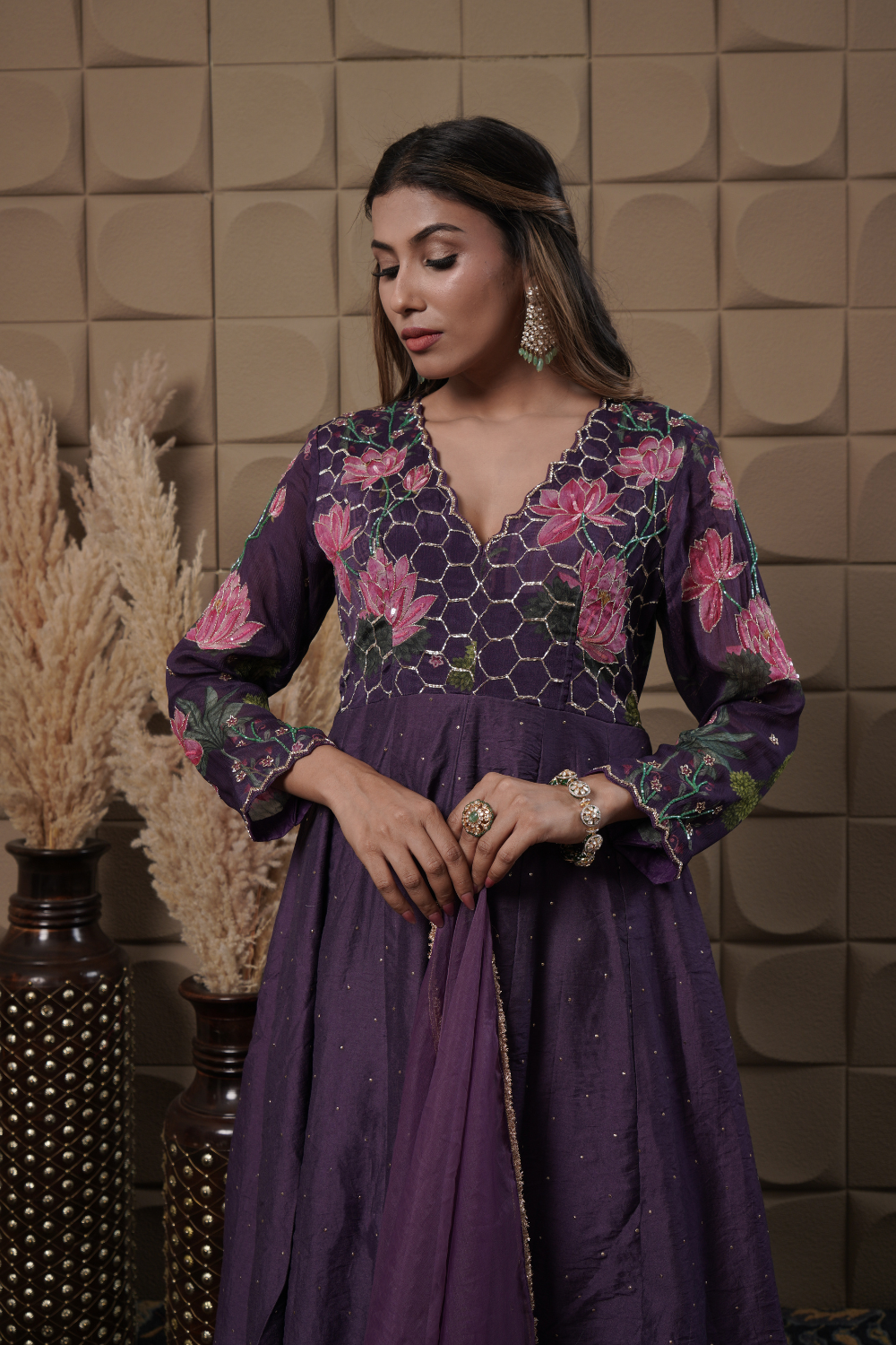 ZIG-ZAG ANARKALI