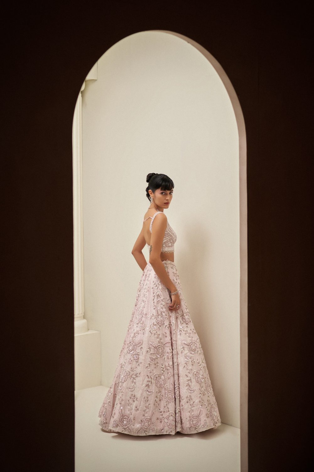 Rose Reverie Lehenga set