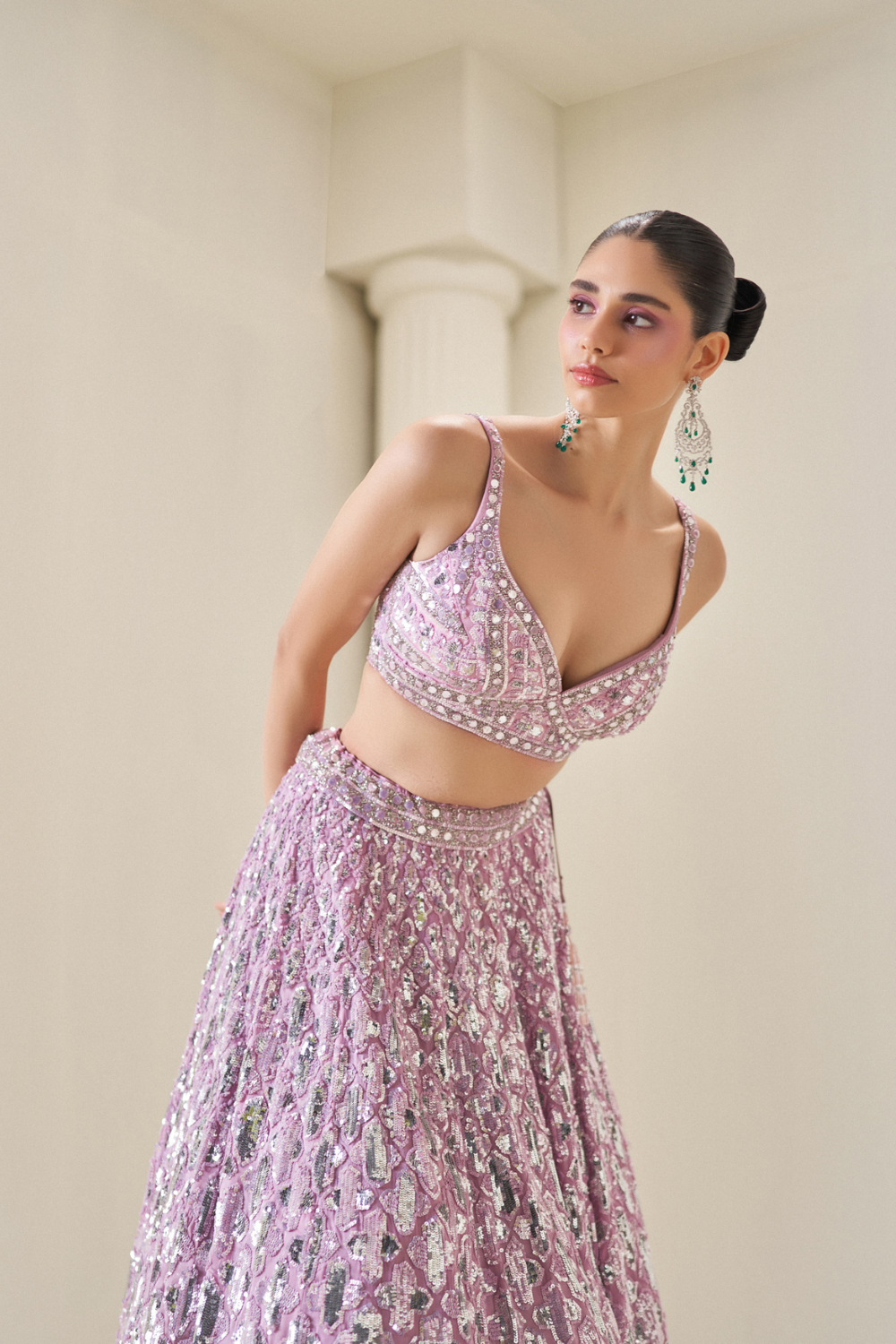 Twilight Muse Lehenga set