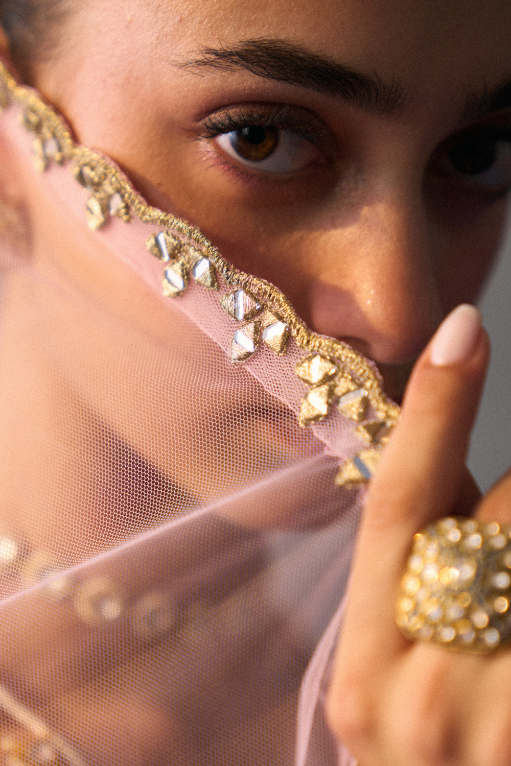 Pink Benarasi Festive Lehenga