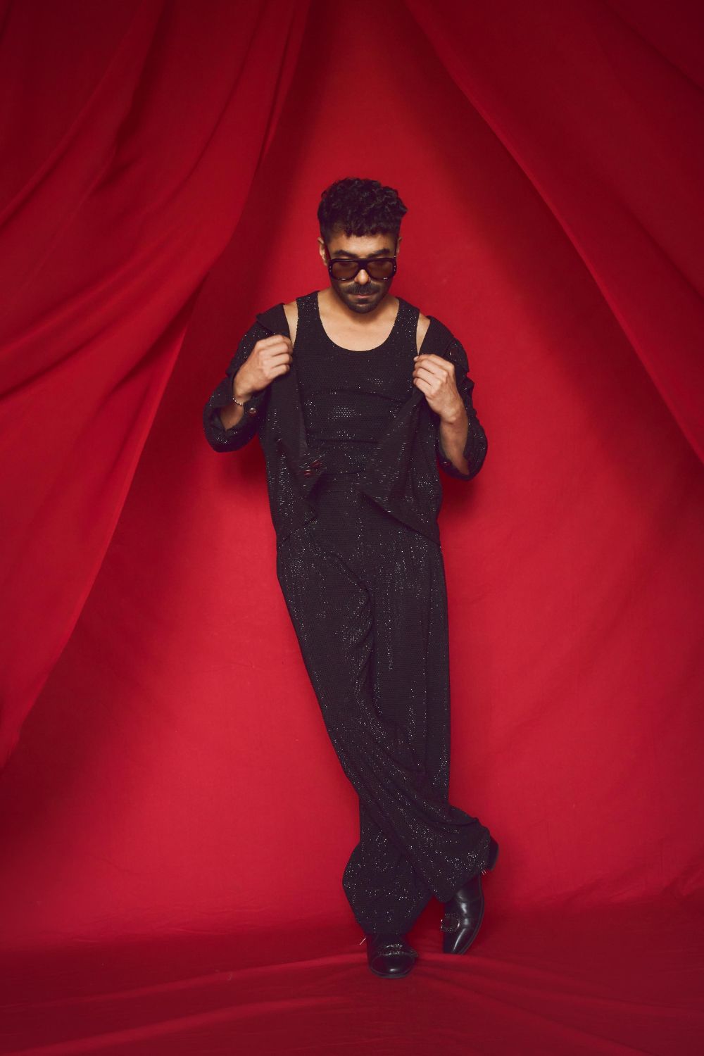 Aparshakti Khurana in Viper Bomber Set