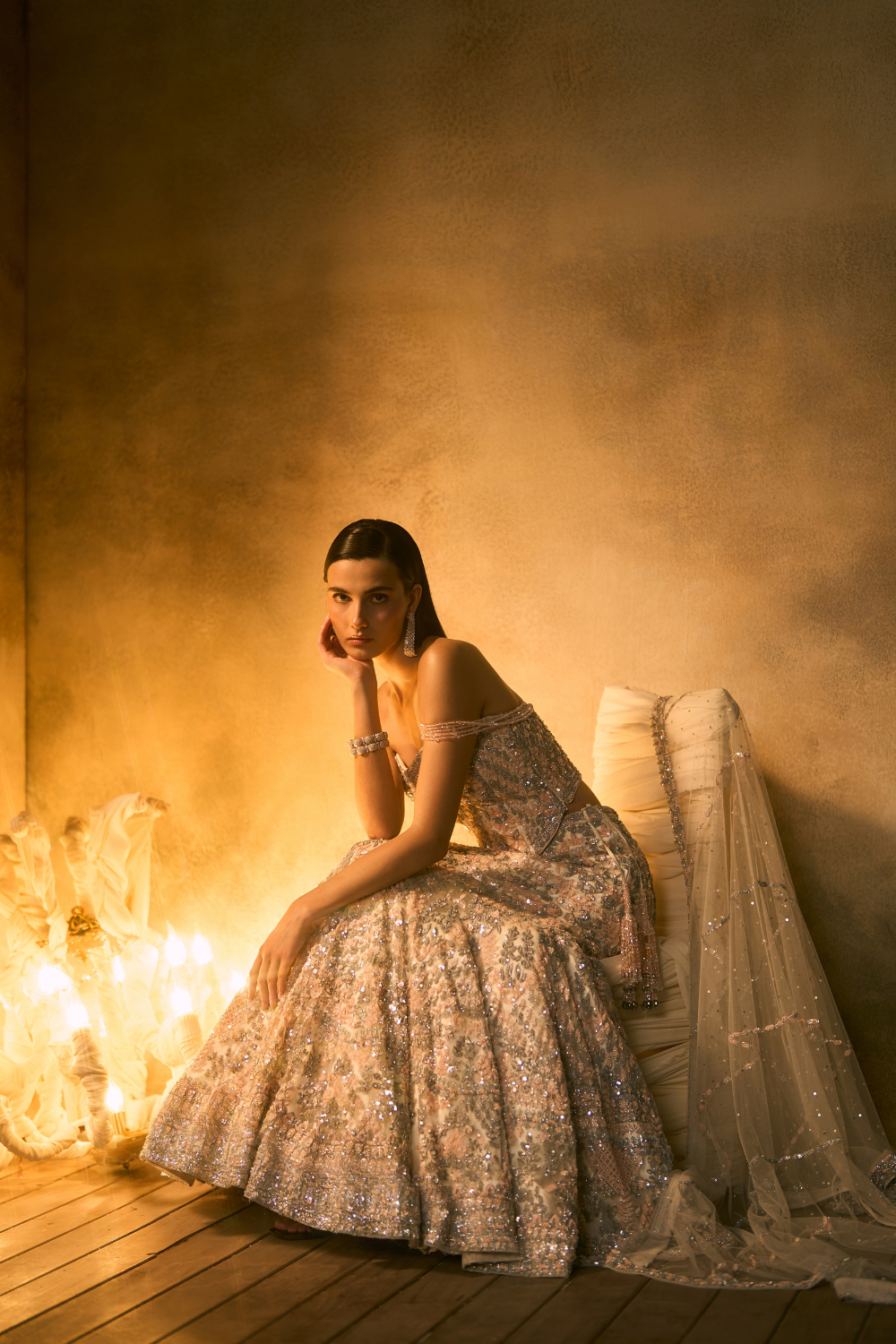 Aurore Lehenga Set