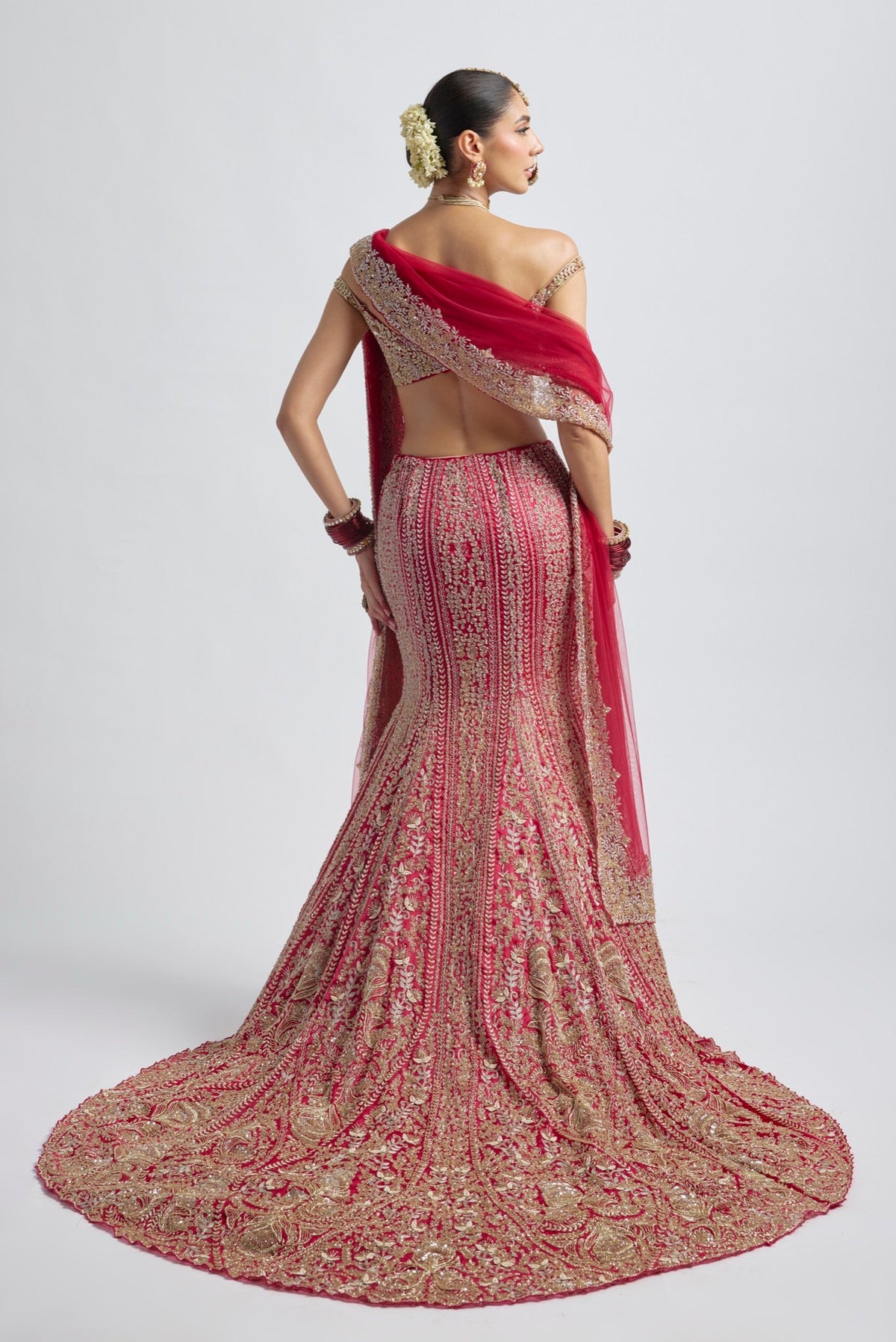 AFSANA FUSCHIA PINK FISHCUT