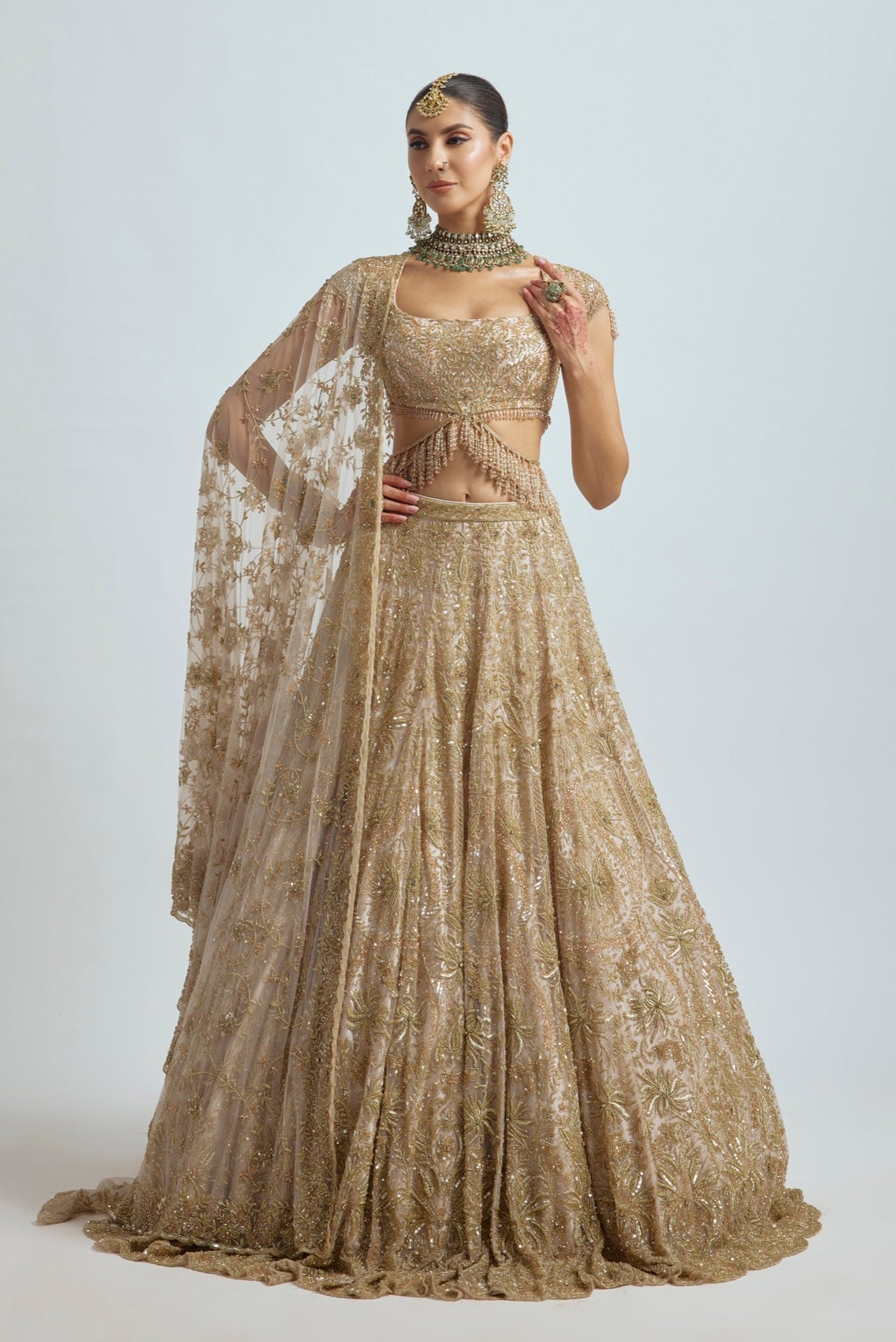 NOORIE PINK LEHENGA SET