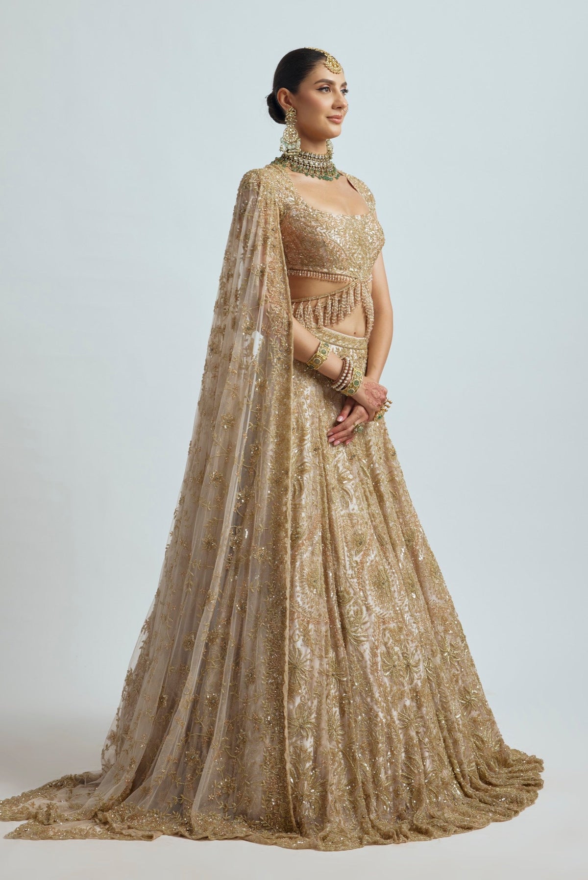 NOORIE PINK LEHENGA SET