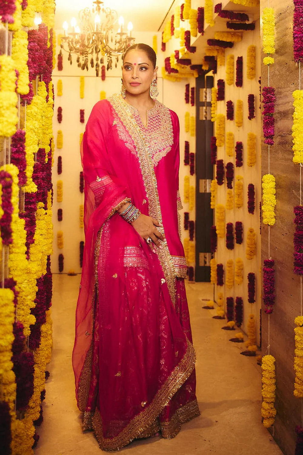 Bipasha Basu in Shahida Sharara Set