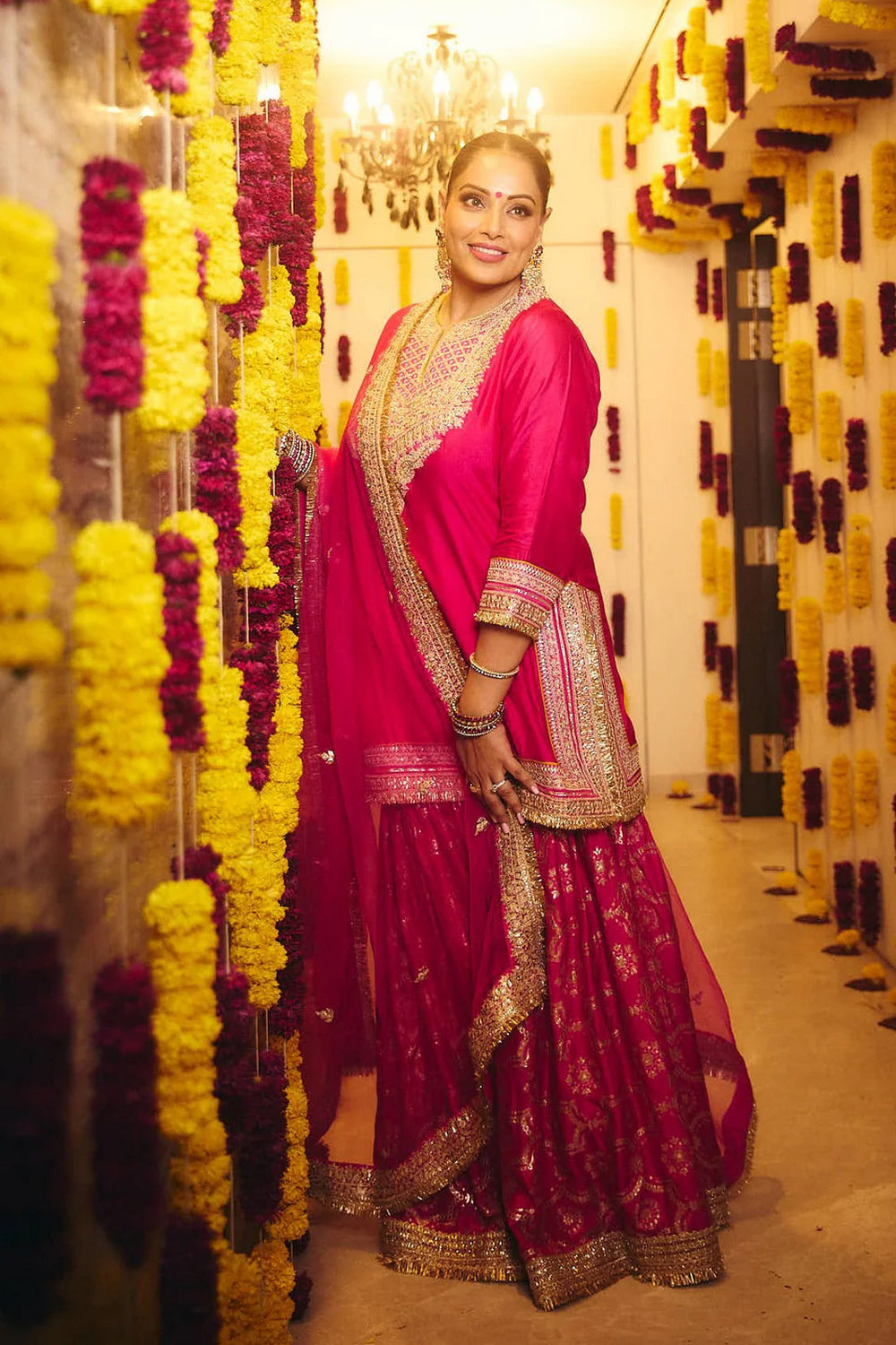 Bipasha Basu in Shahida Sharara Set
