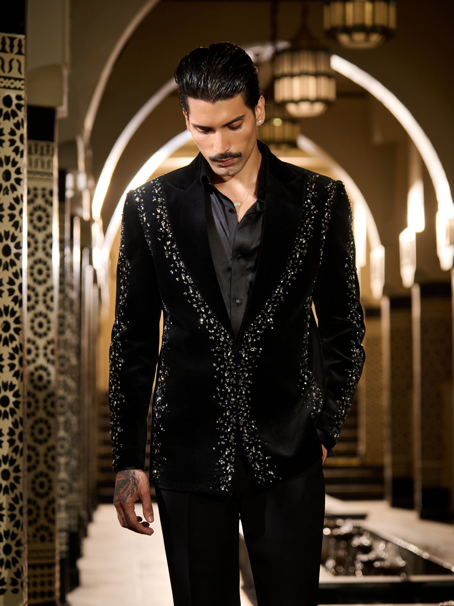 Cosmos Tuxedo Set