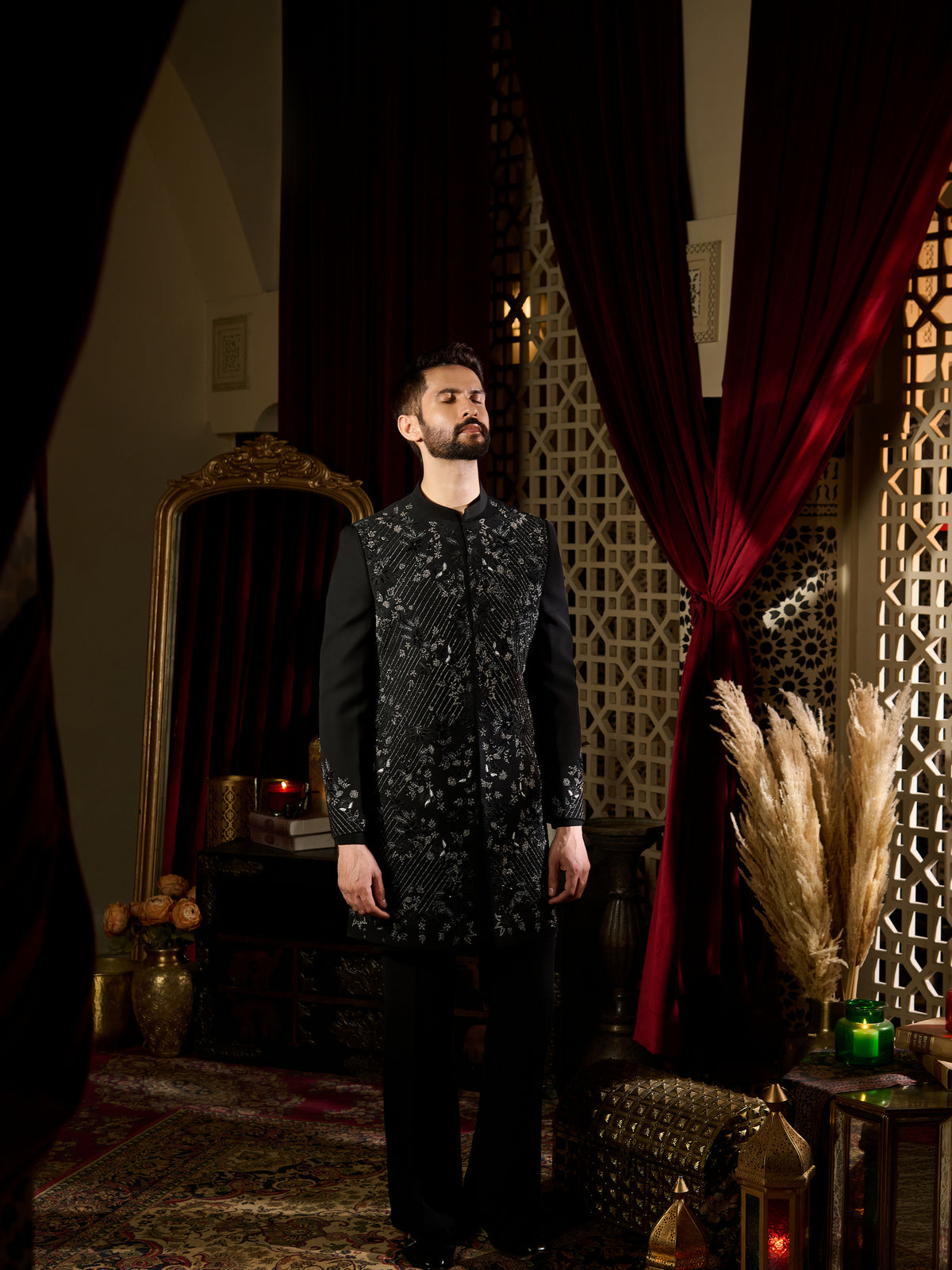Phantom Sherwani Set