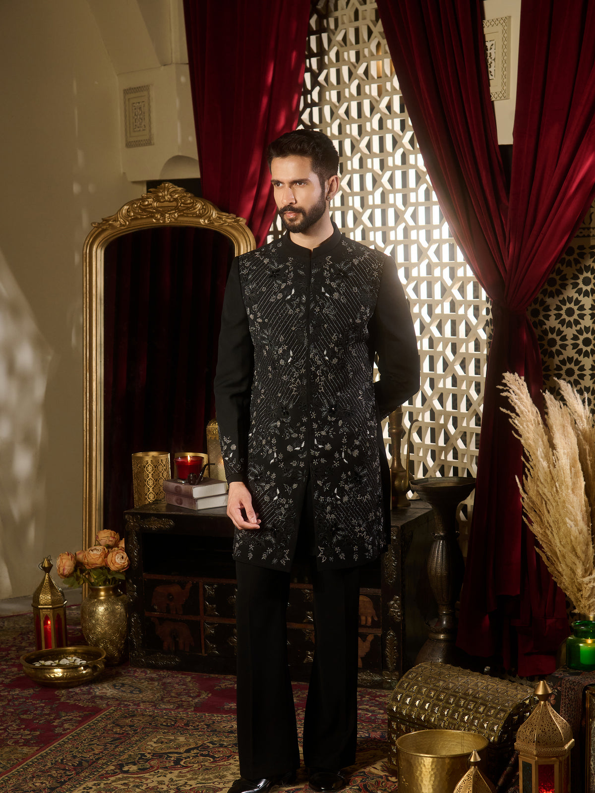 Phantom Sherwani Set