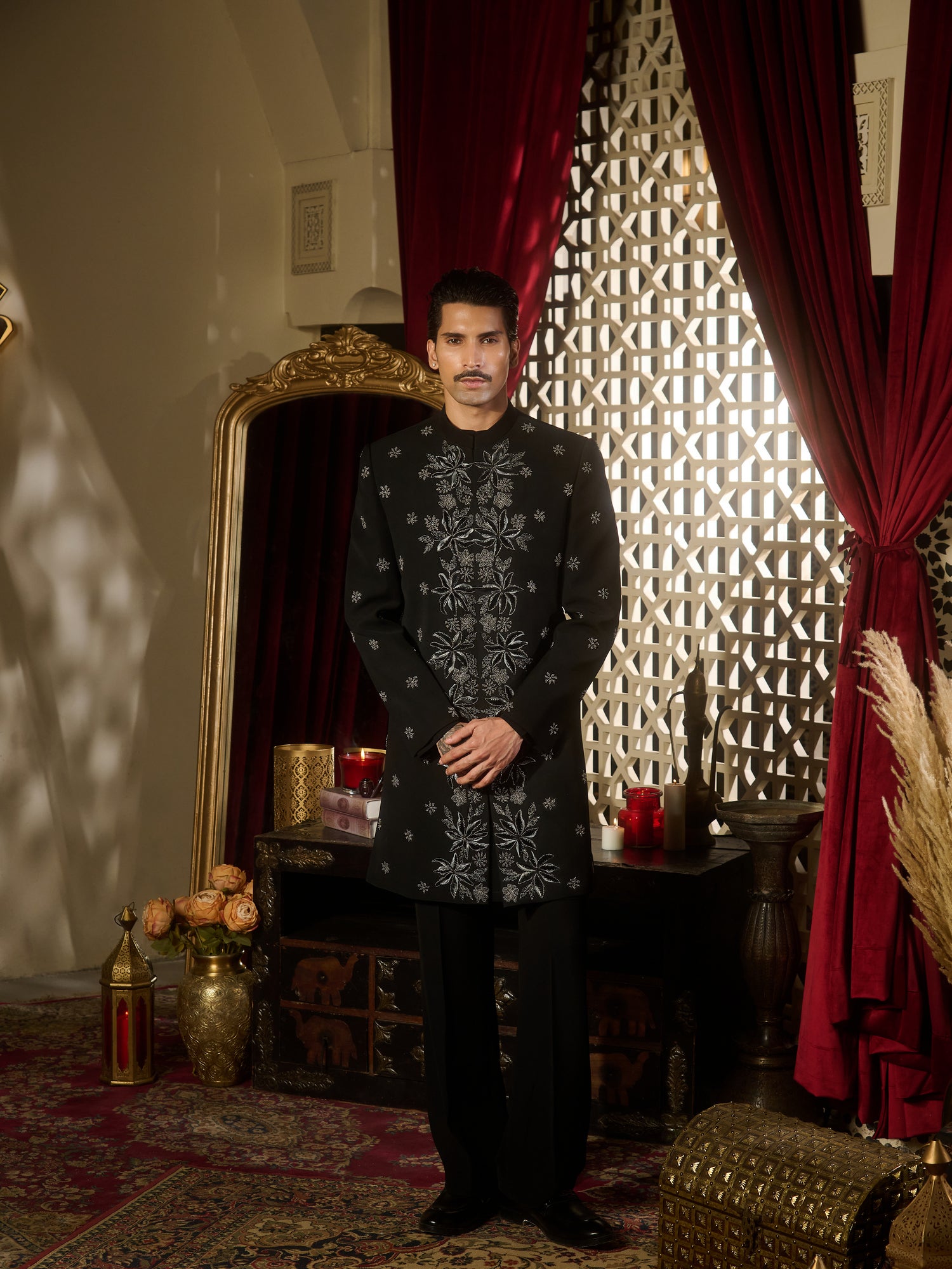 Onyx Sherwani Set