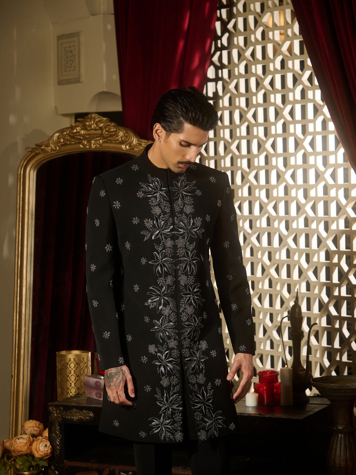 Onyx Sherwani Set