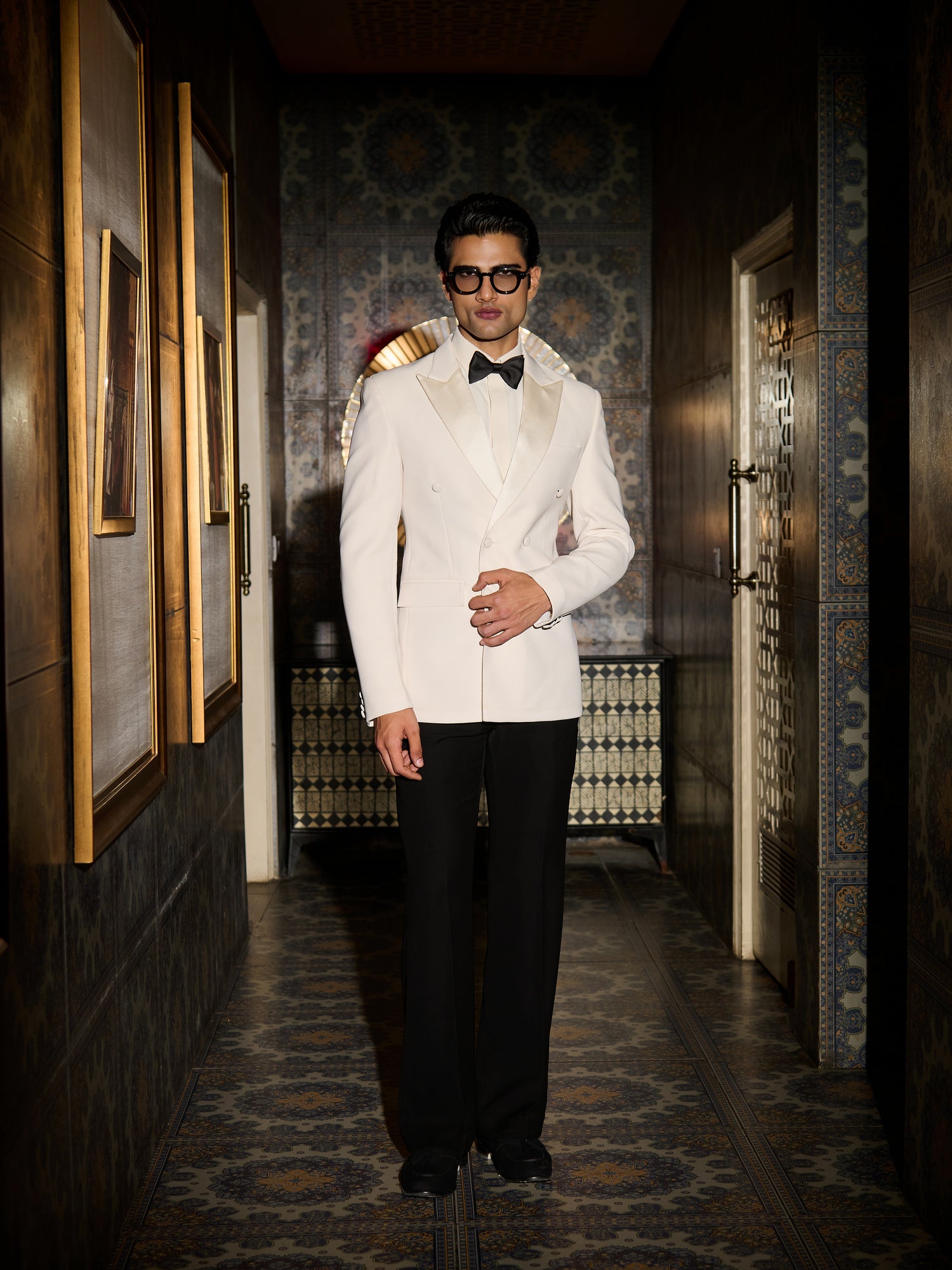 Ivory Arc Tuxedo Set