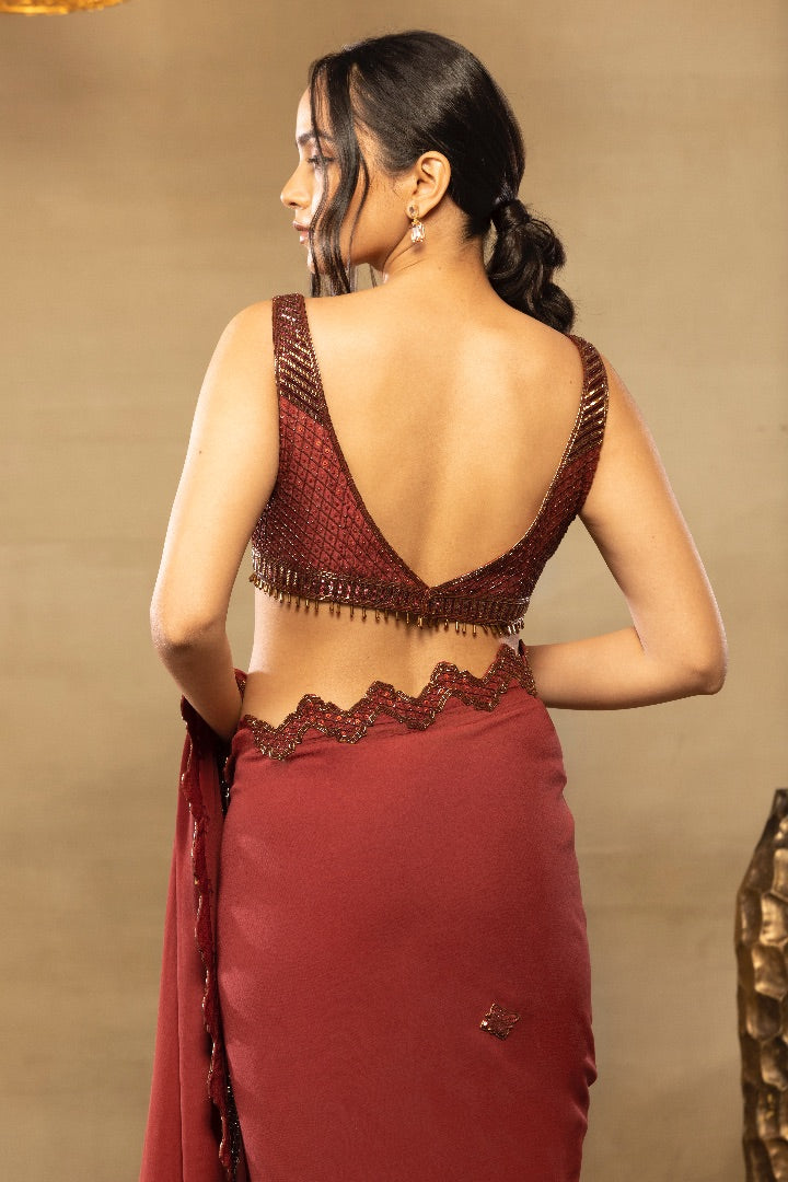 MYRA SAREE SET