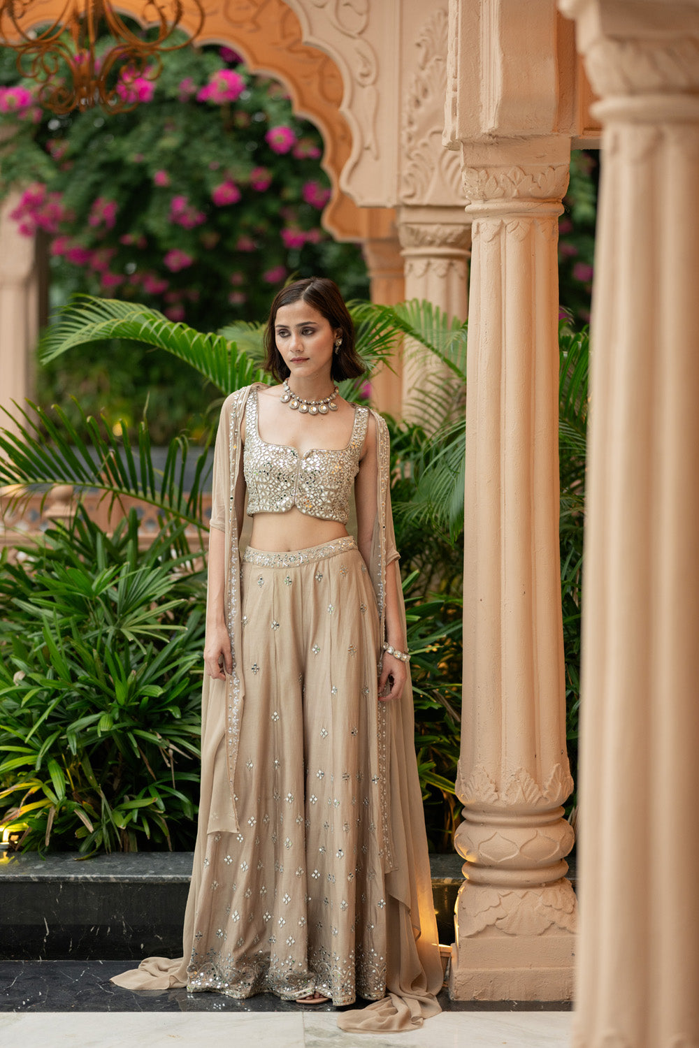 Brown Cape Set