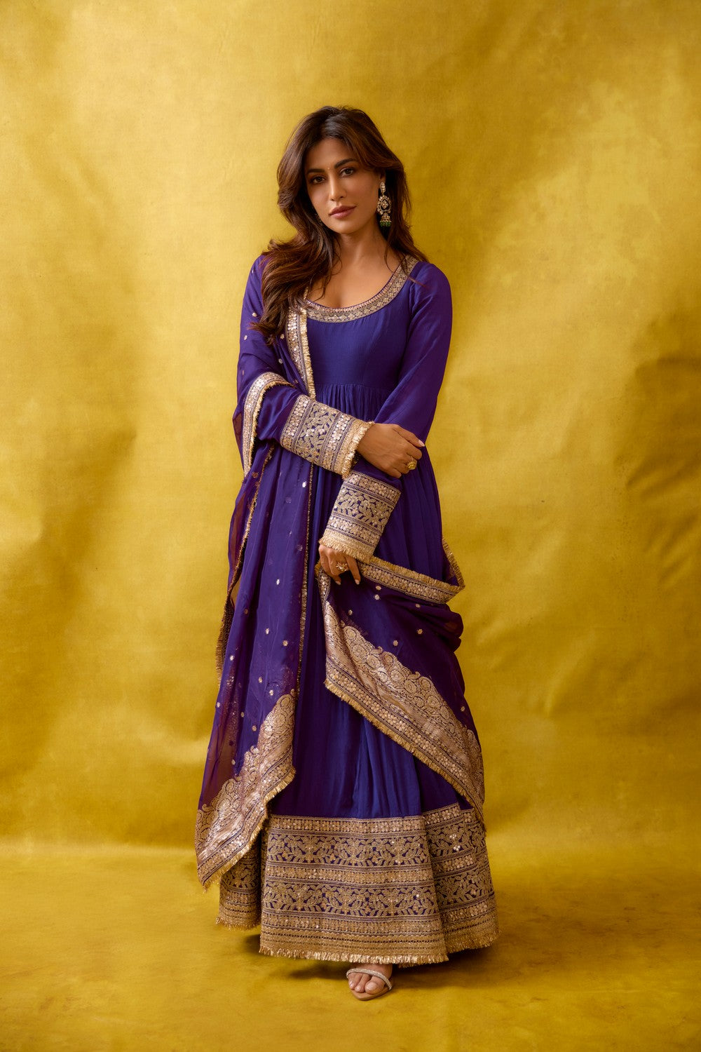 Chitrangada Anarkali Set