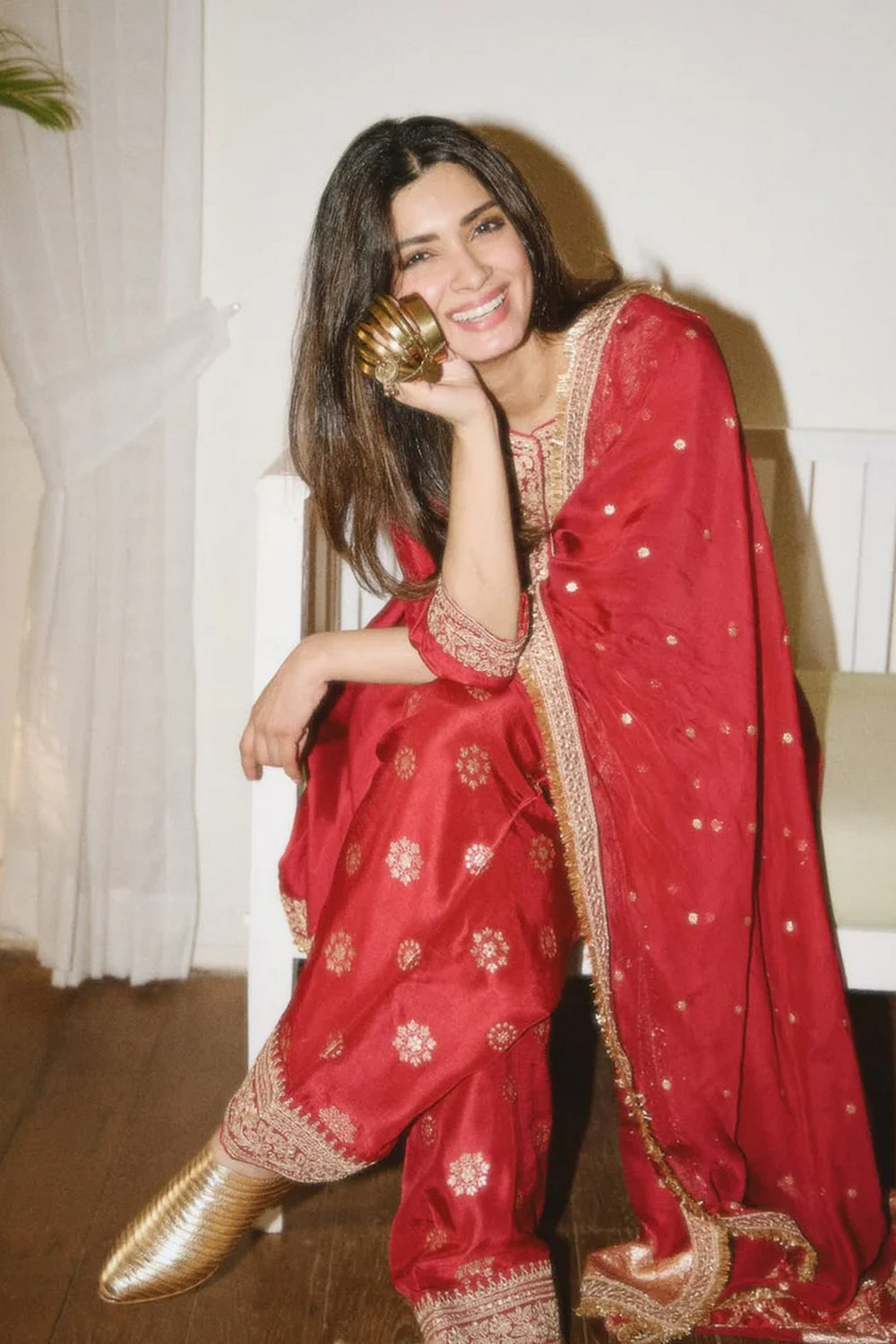 Daina Penty in Misha Farshi Set