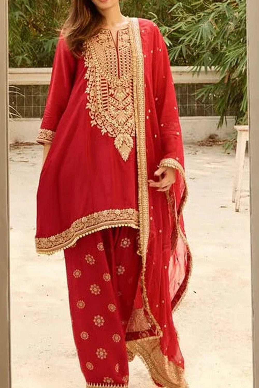 Daina Penty in Misha Farshi Set