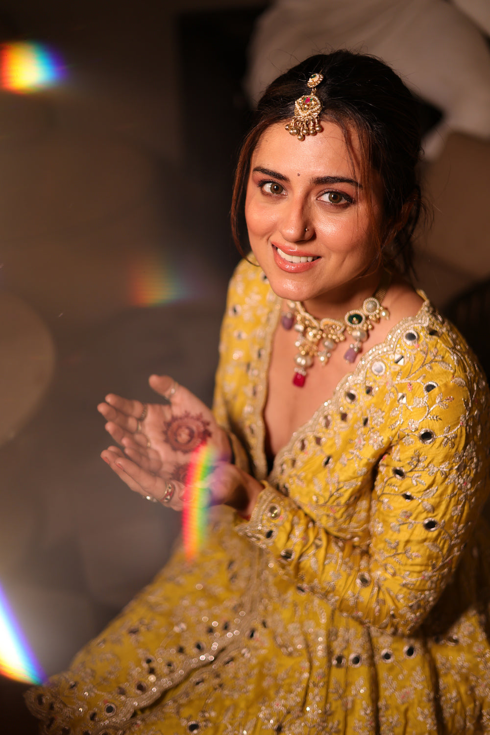 Ridhi Dogra in Zeya Sharara Set