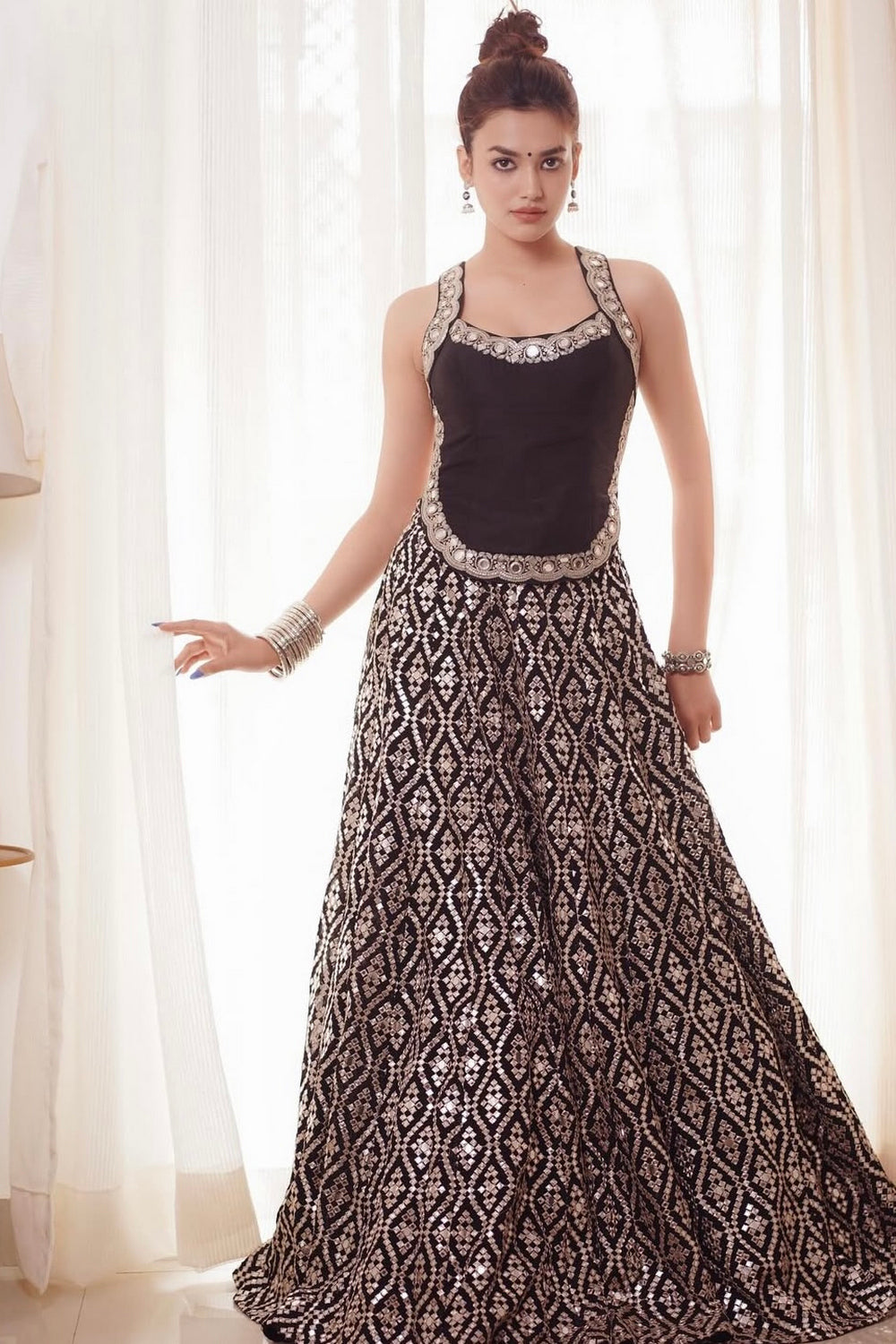 Vidhi Yadav in Roshni Lehenga Set