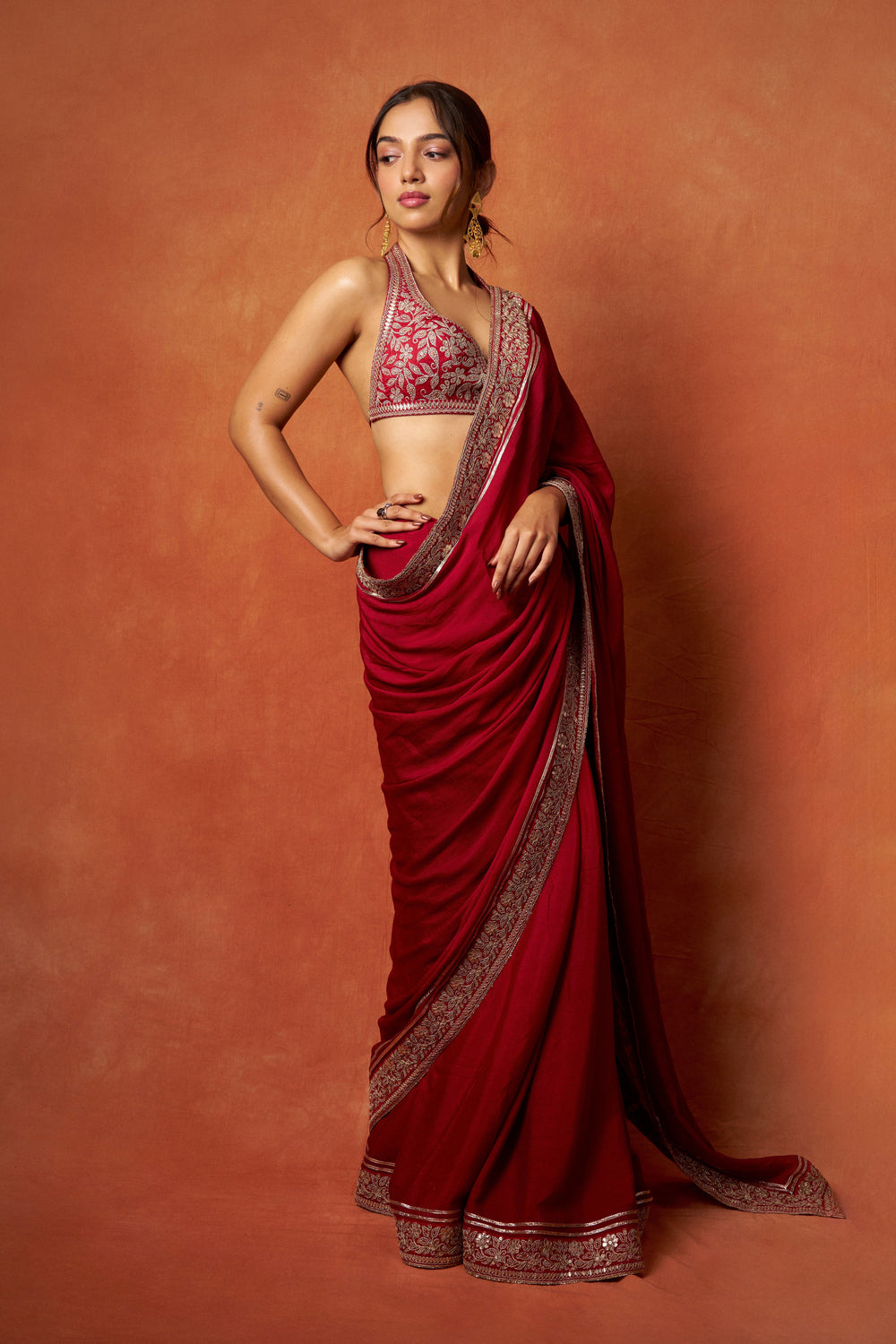 Ahsaas in Afreen Saree Set