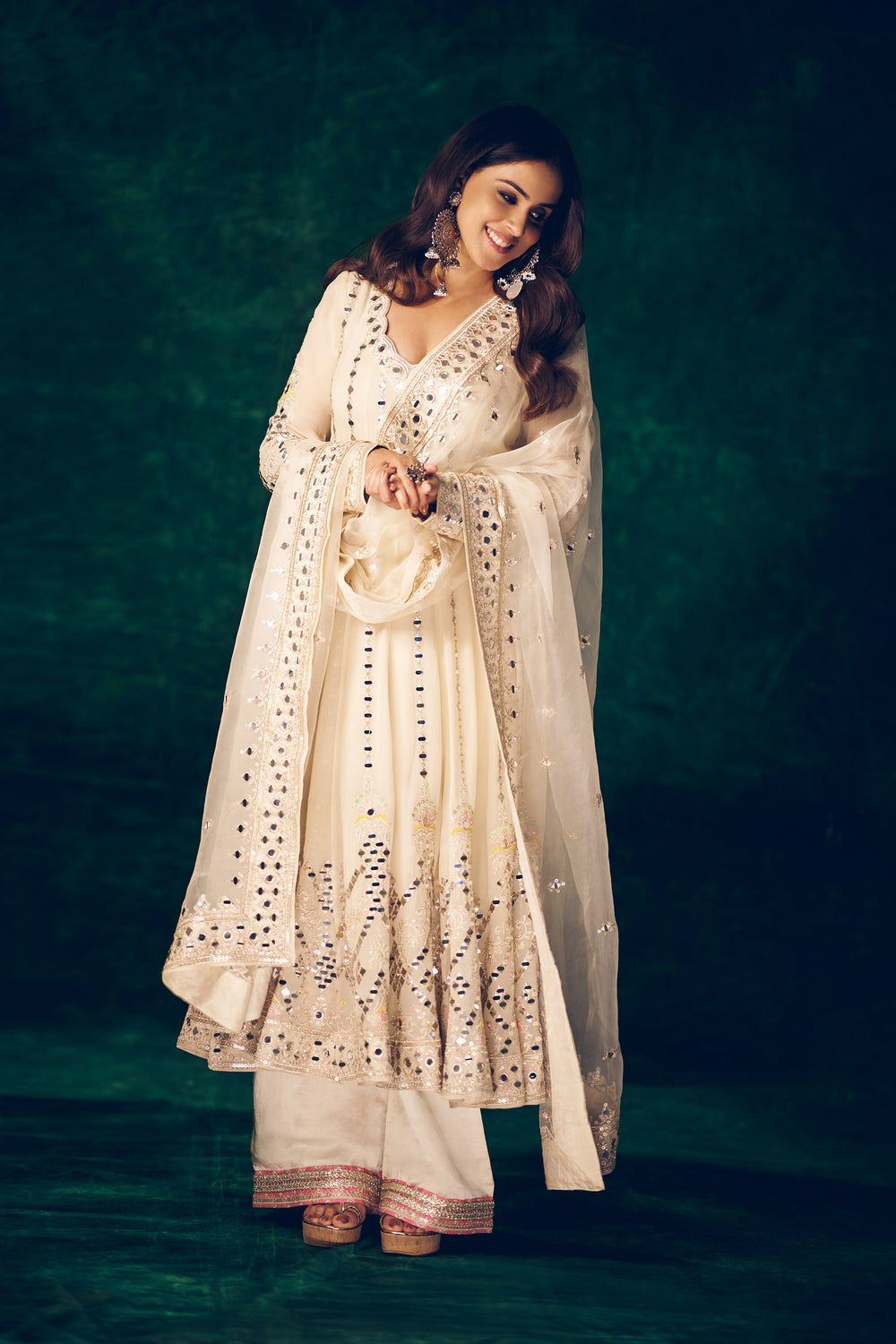 Genelia Anarkali Set