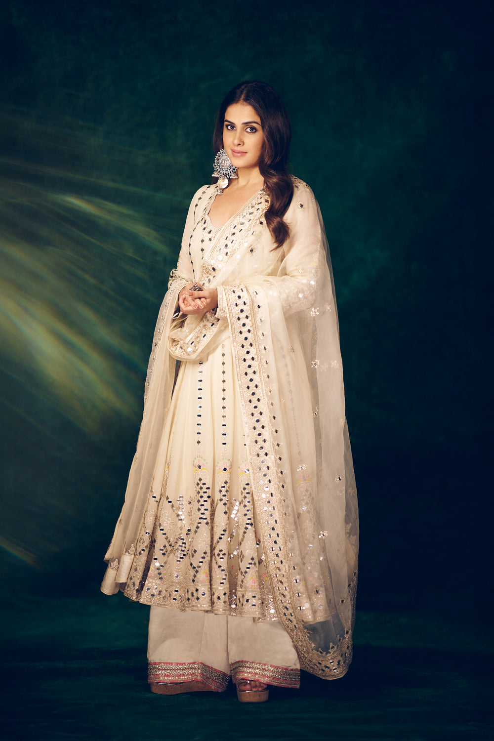 Genelia Anarkali Set