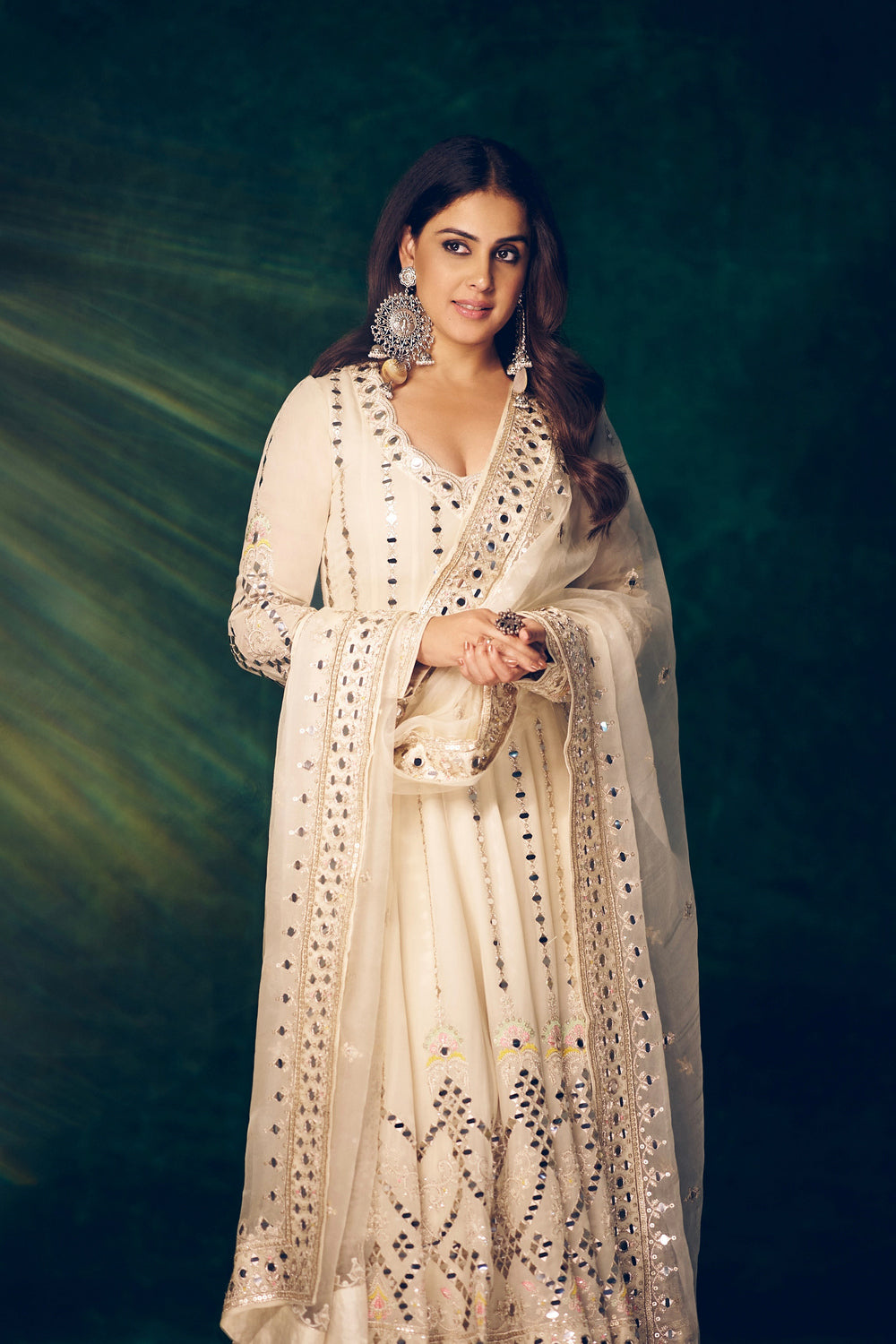 Genelia Anarkali Set