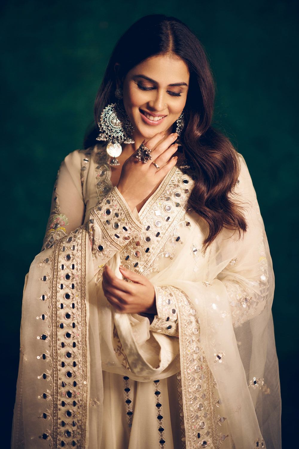 Genelia Anarkali Set