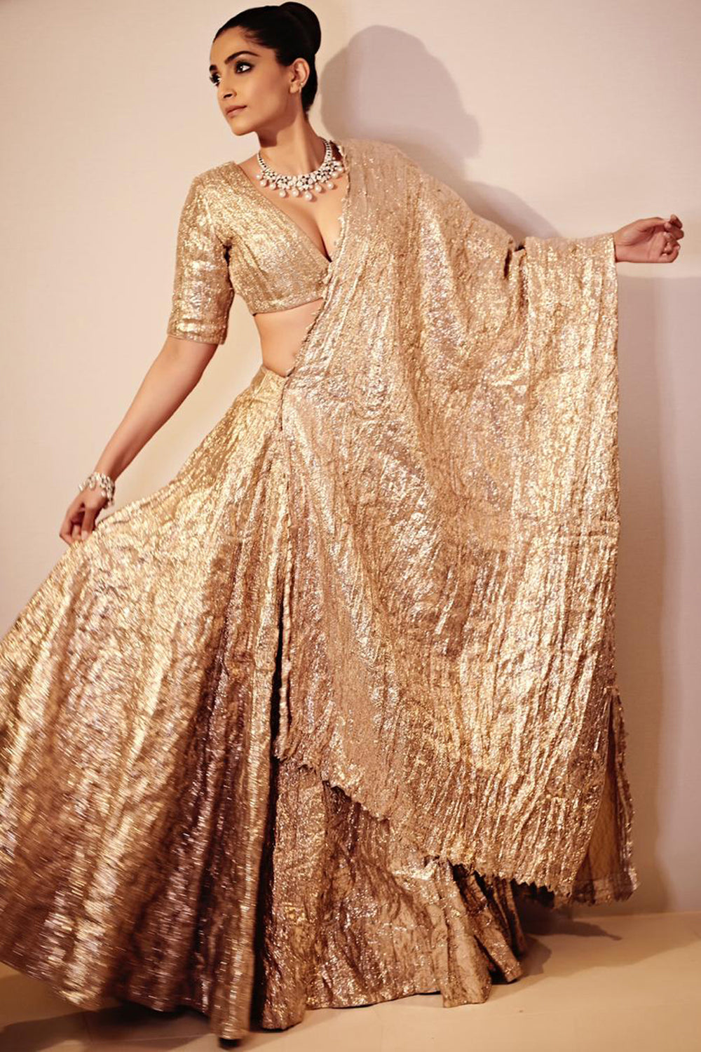 Sonam Kapoor in Raabta Lehenga Set