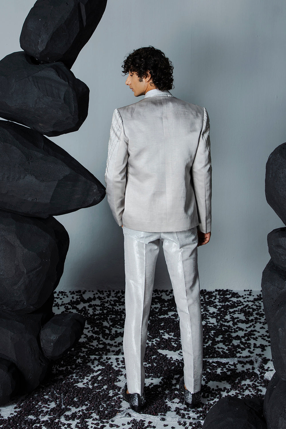 Chrome Jacket Set