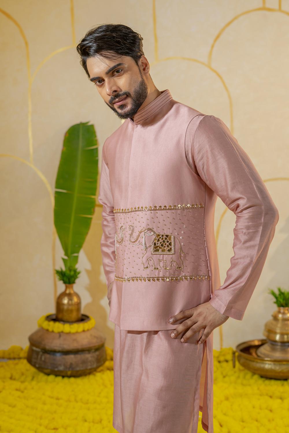 Onion Long Kurta Set