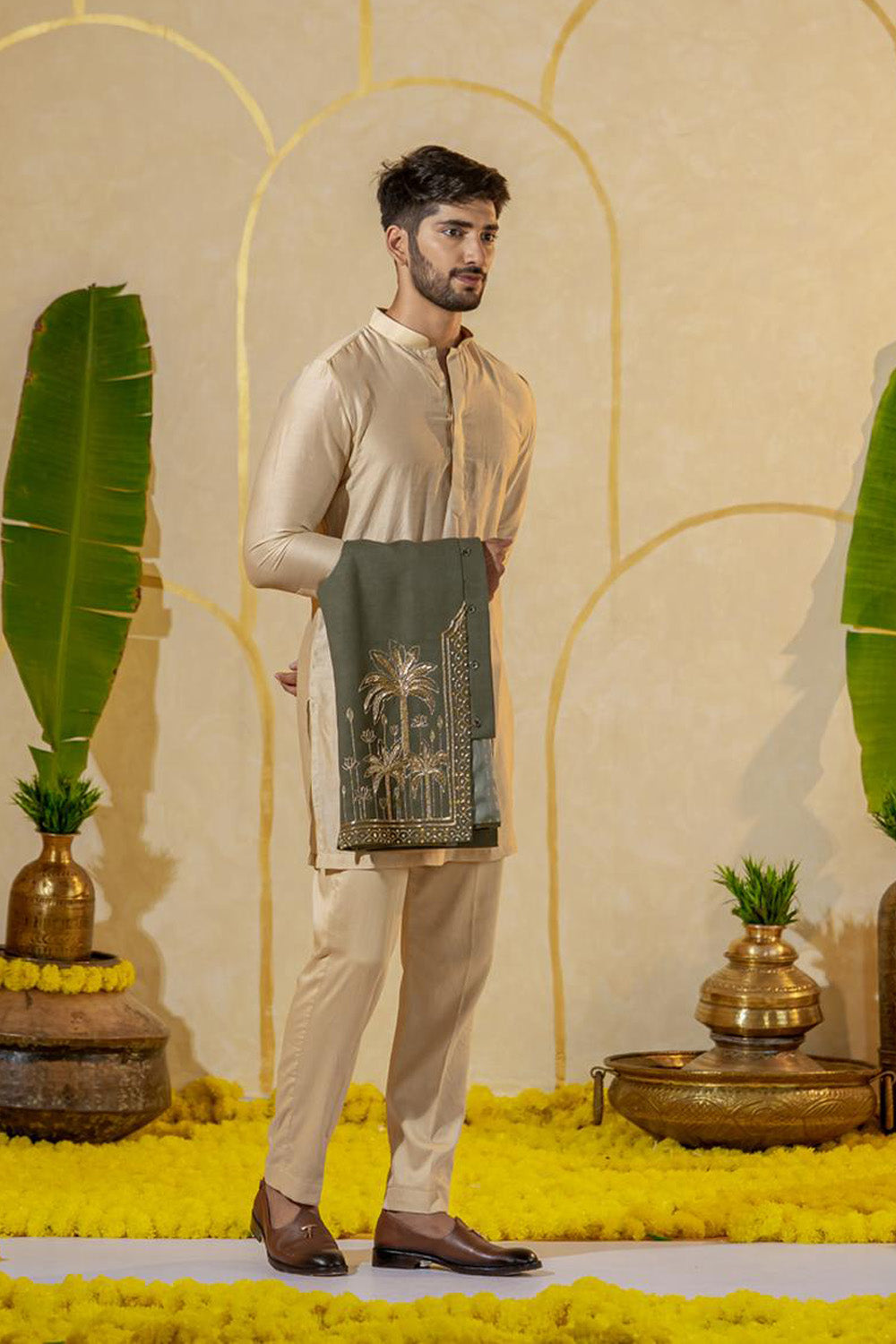 Gold Kurta Set