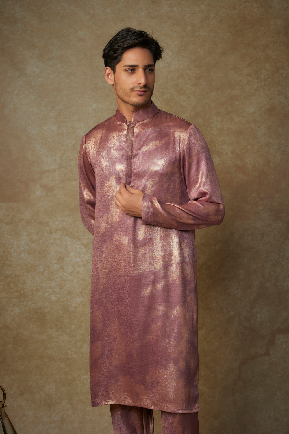Maroon Kurta With Pant