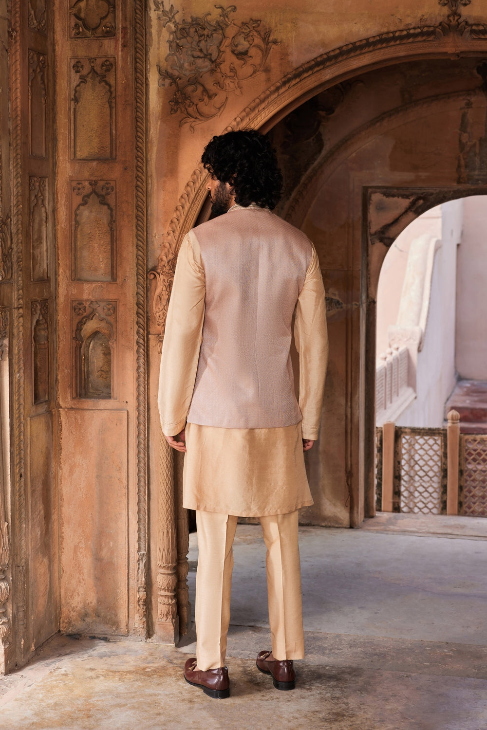 Ibaadat Nehru Jacket Set