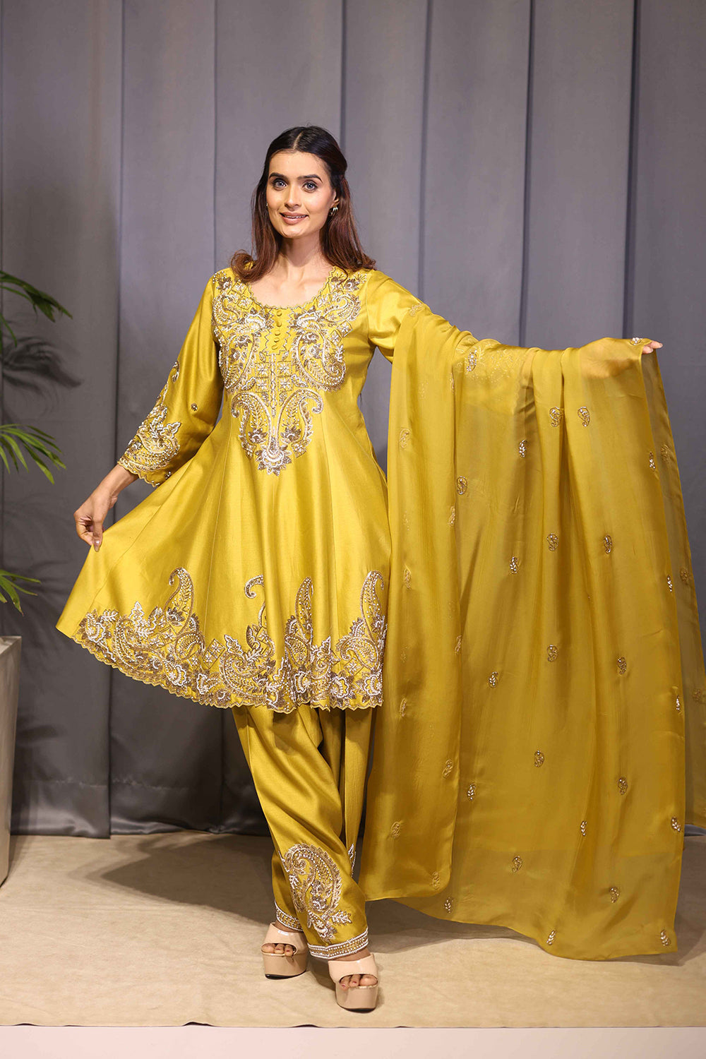 Sukhi Short Anarkali suit