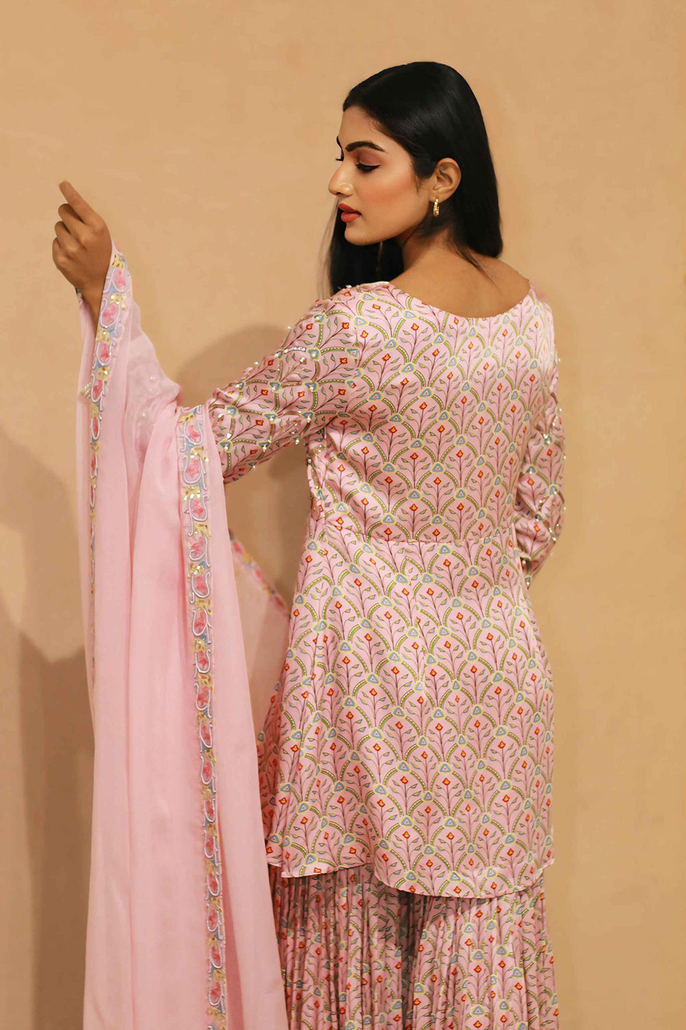 Gulzar Peplum garara