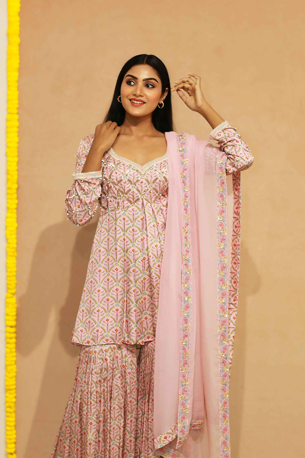 Gulzar Peplum garara