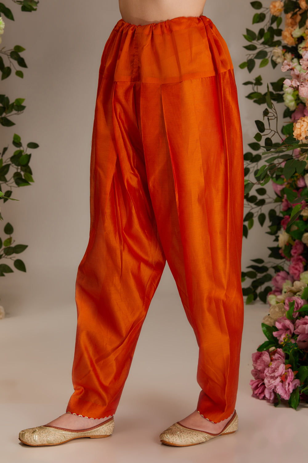 Orange Kurta Set