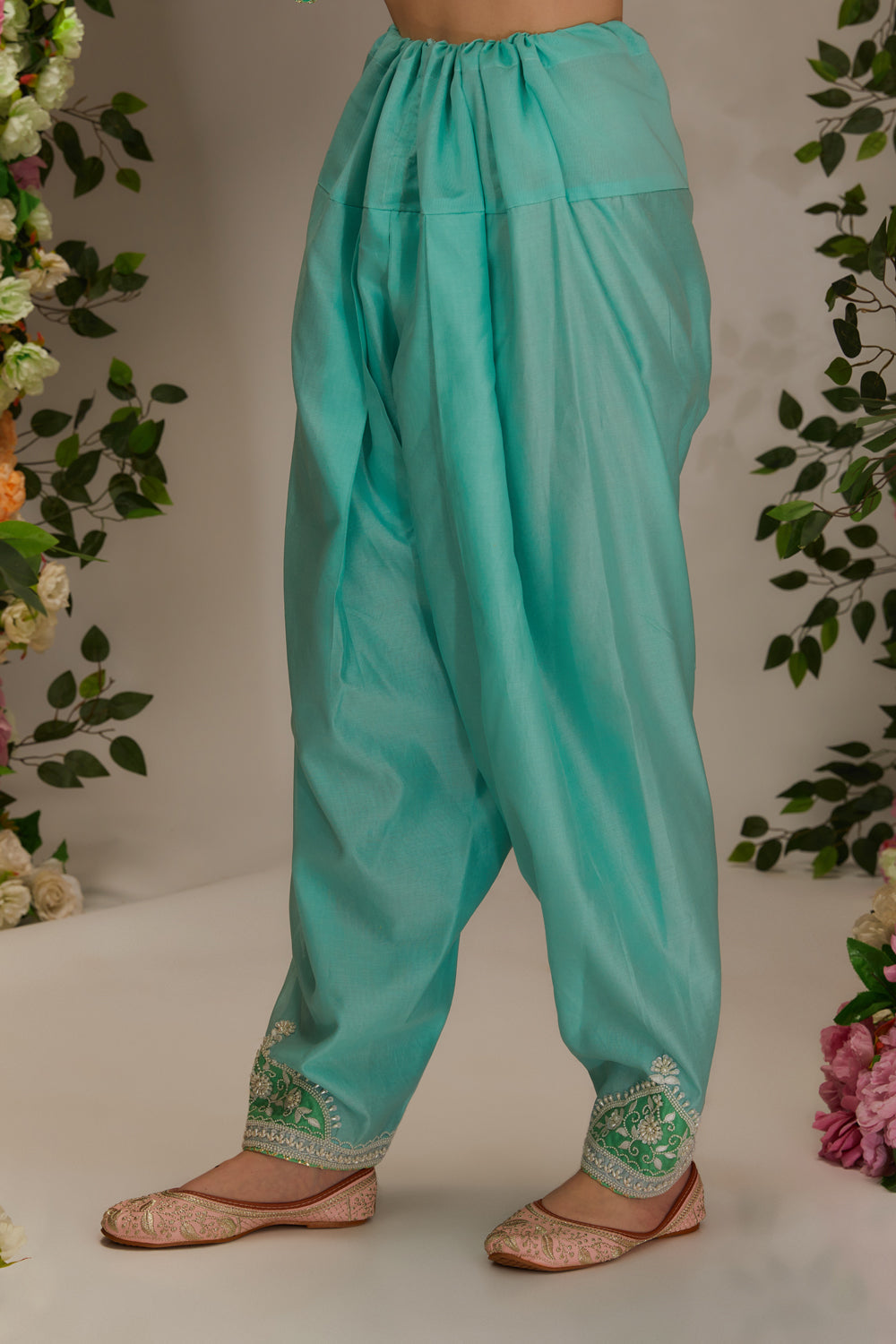 Aqua Kurta Set