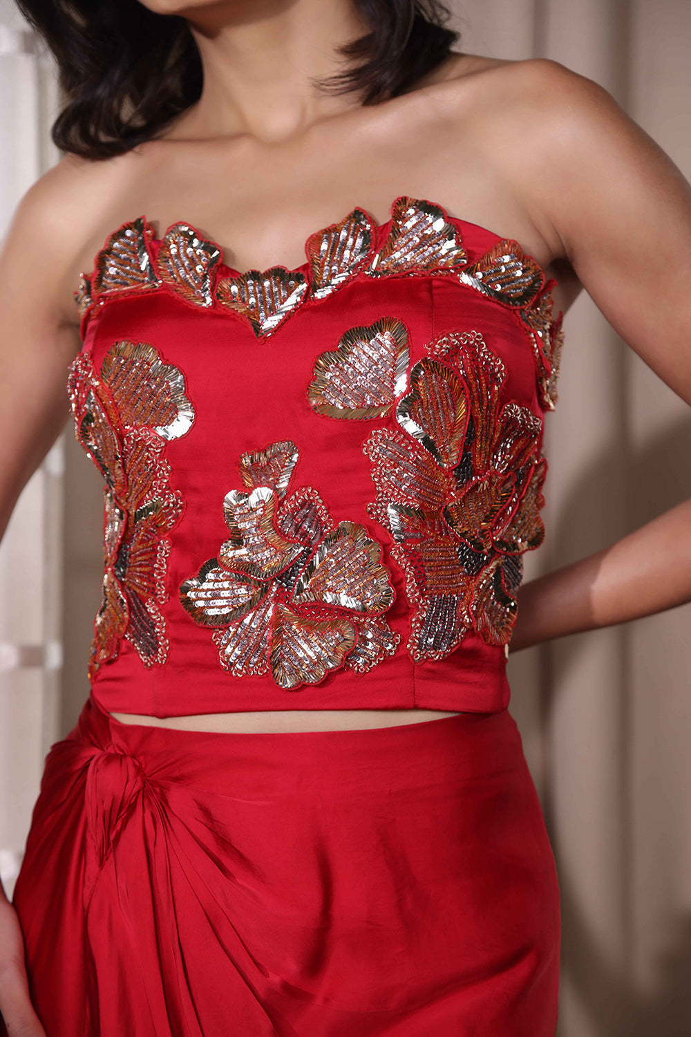 Red dunes corset style